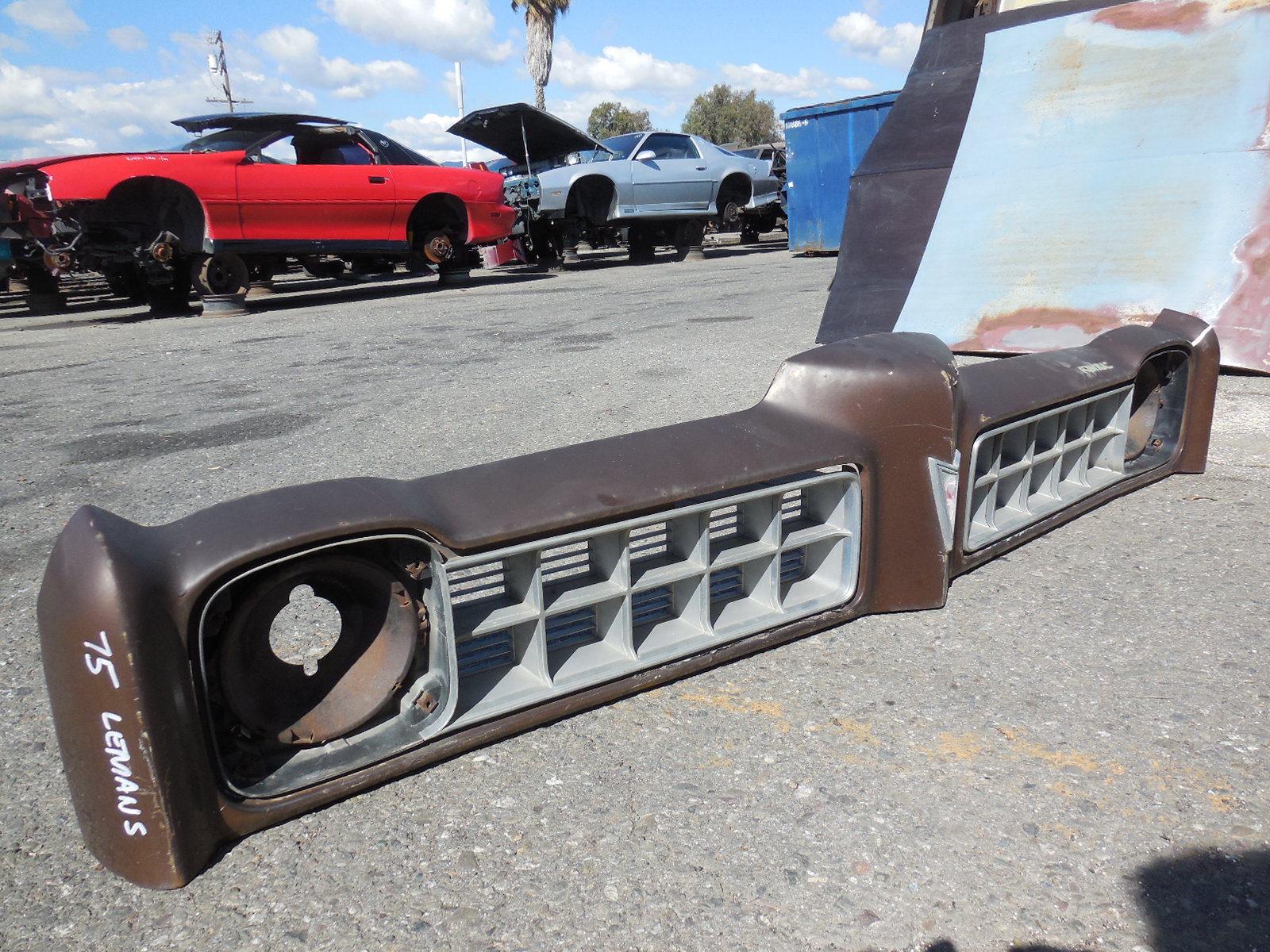 1975 Pontiac LeMans Header Panel