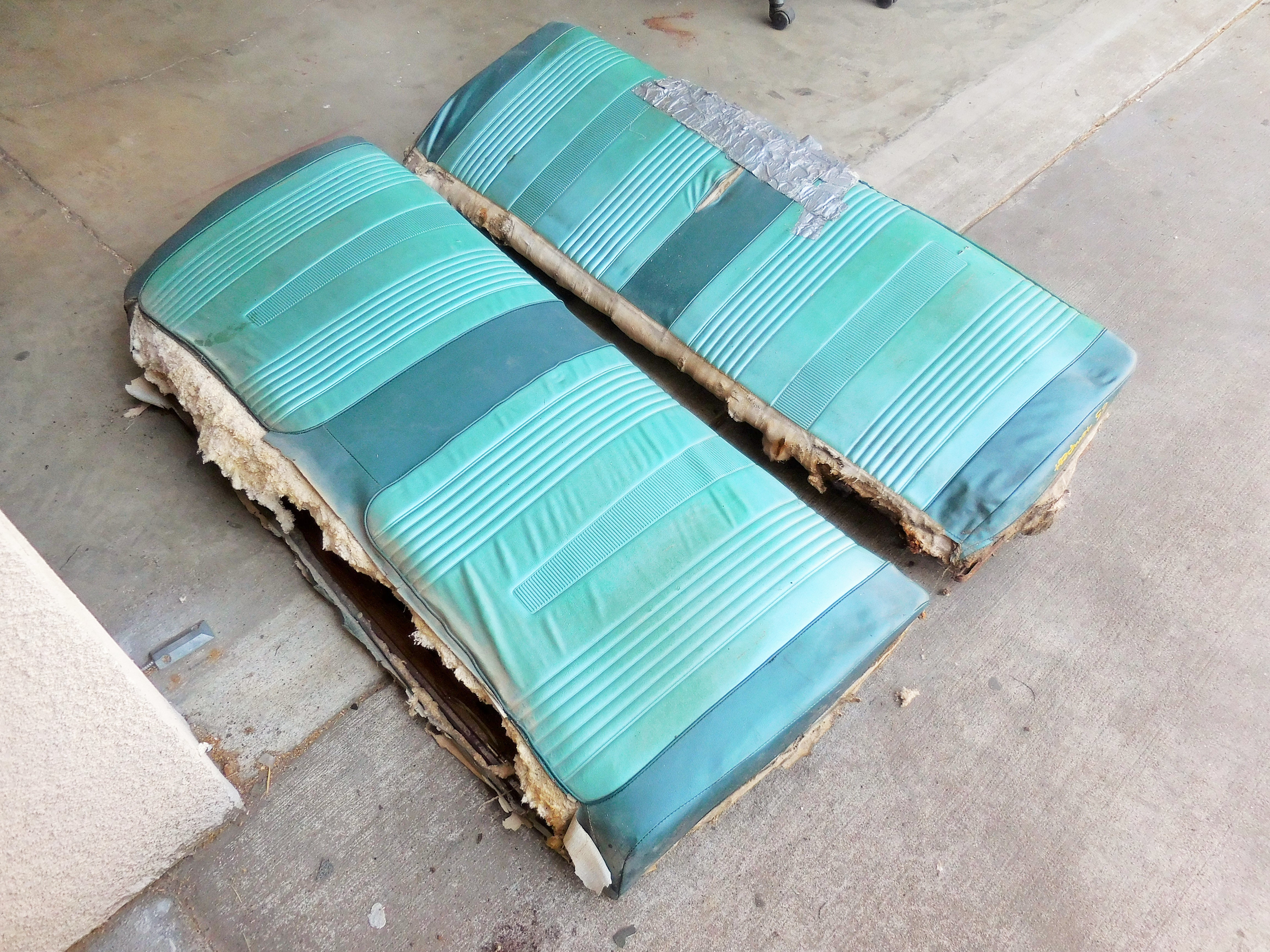 1964, 1965, Chevrolet, Chevelle, Pontiac, Lemans, Rear, Upper, and, Lower, Seats,