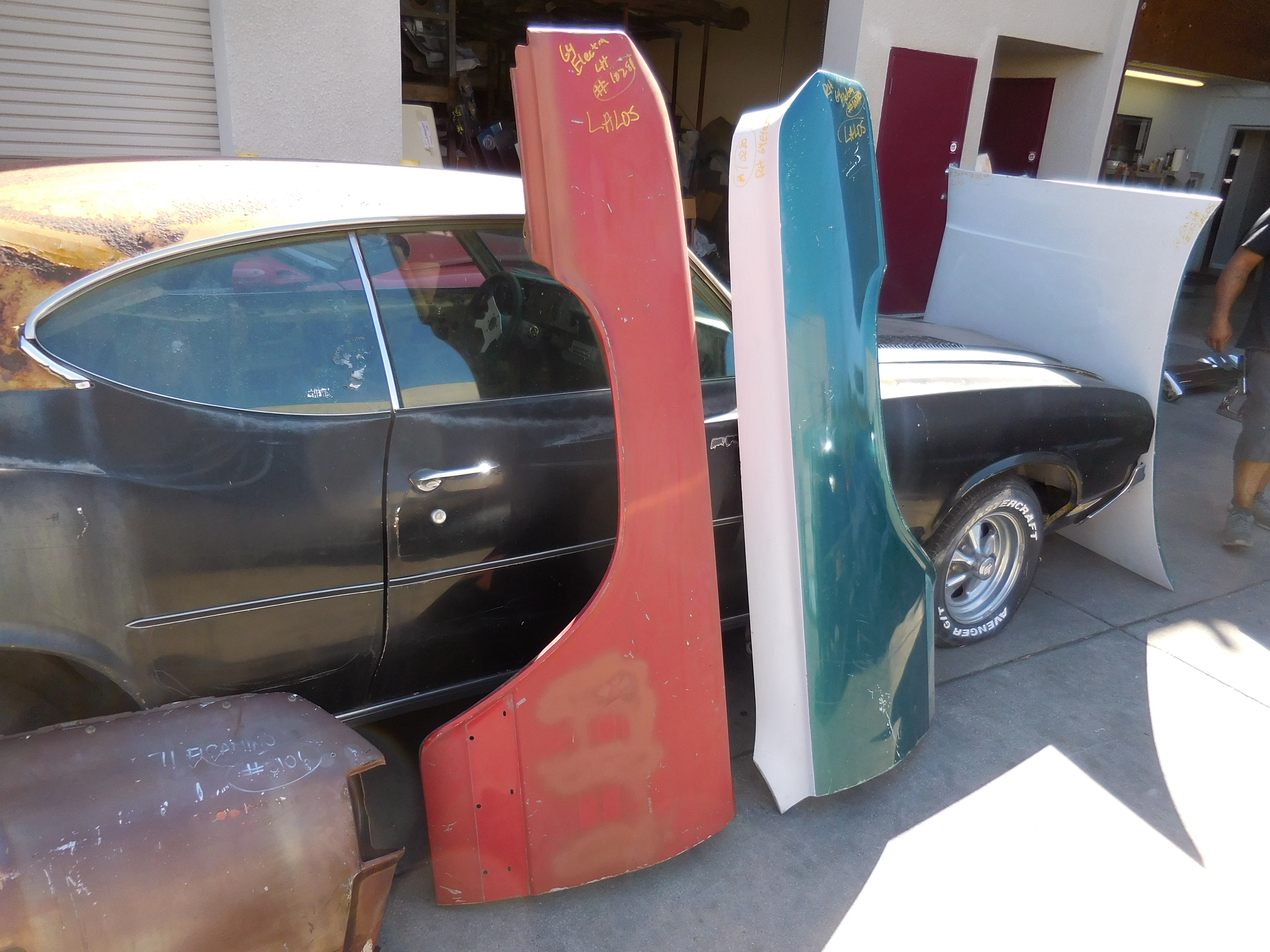1964, Buick, Electra, Left, Right, Fender,