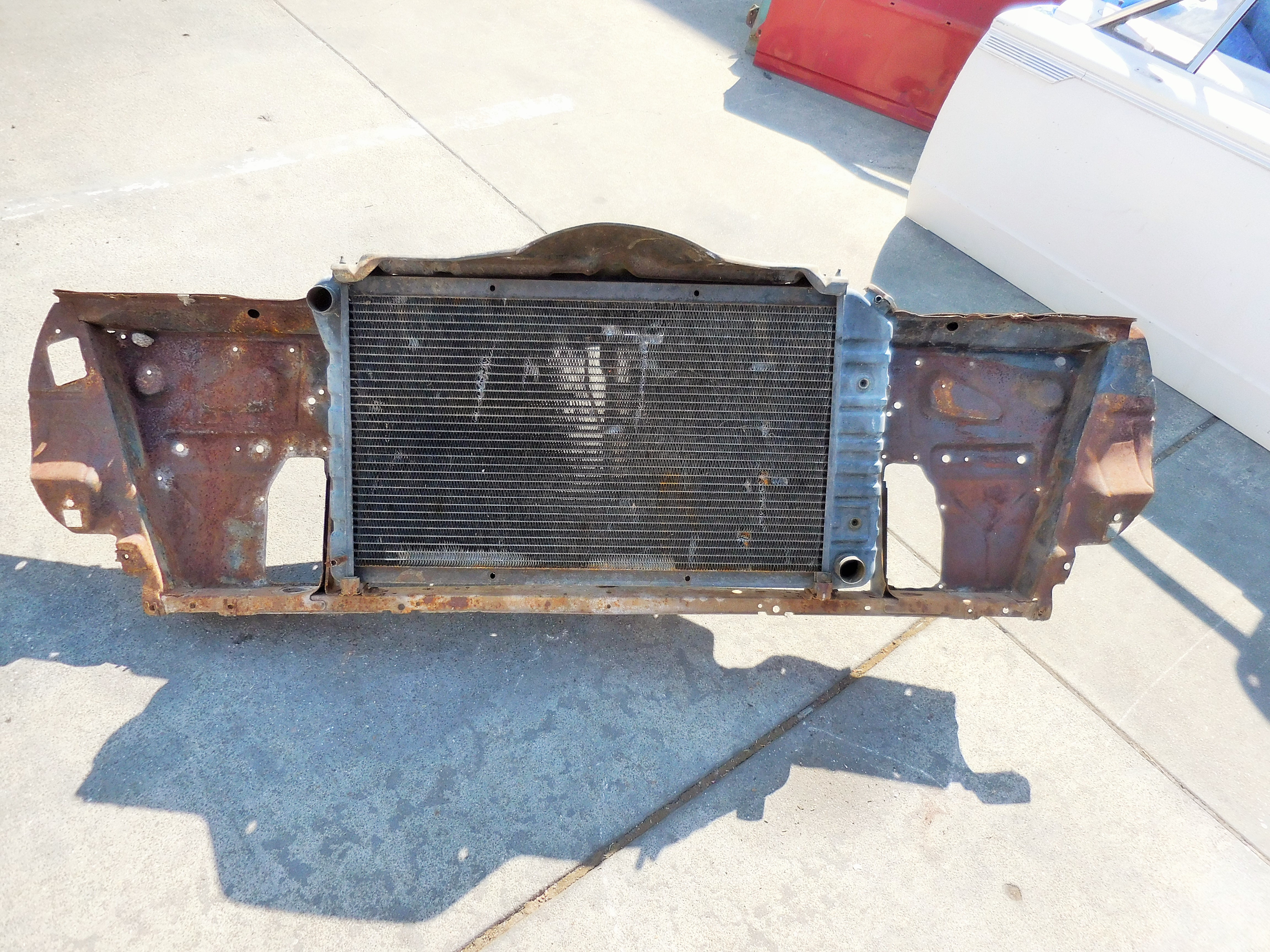 1969, Pontiac, Lemans, Radiator, Support,