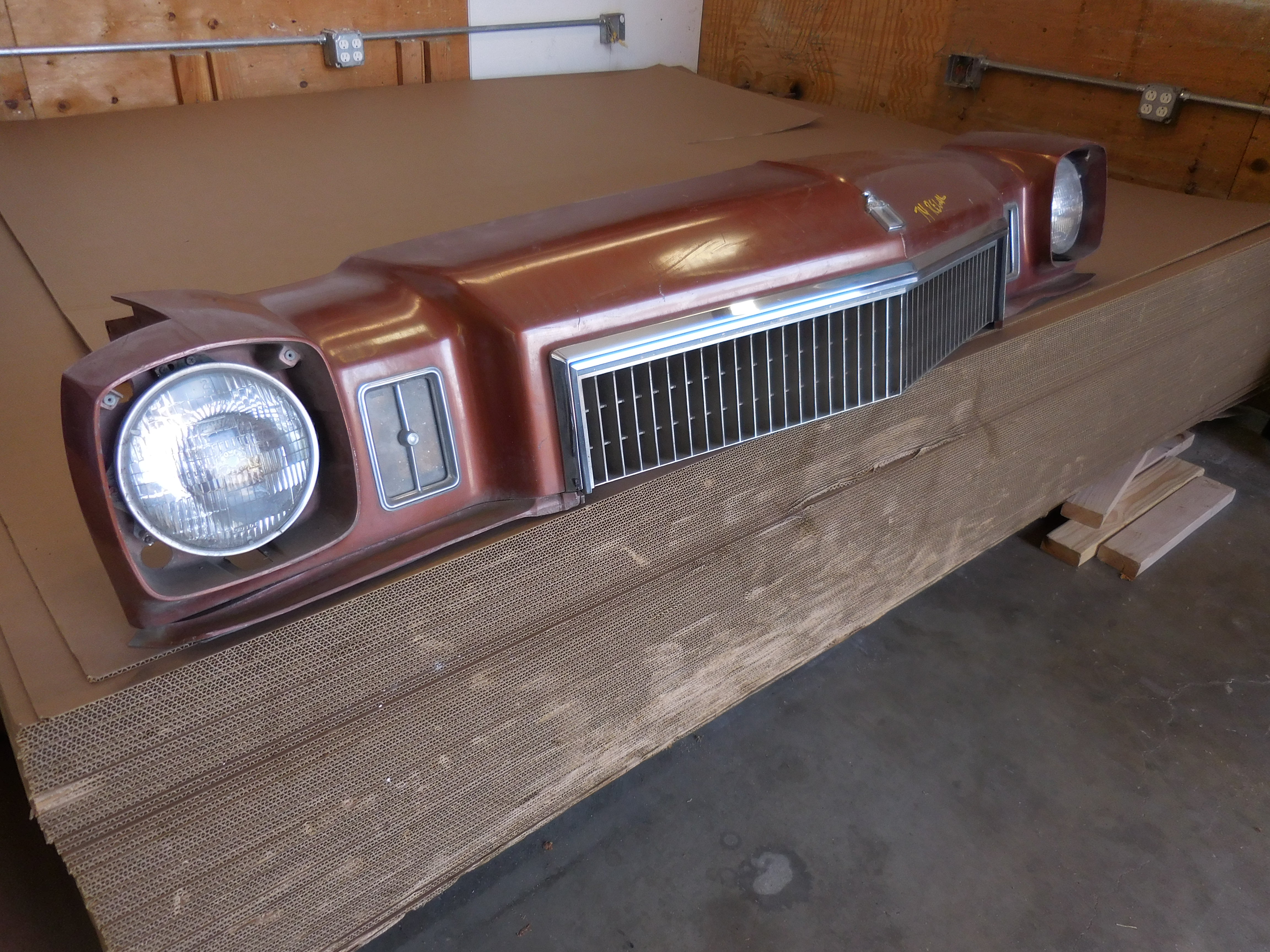 1974, Buick, Regal, Complete, Header, Panel, Assembly,