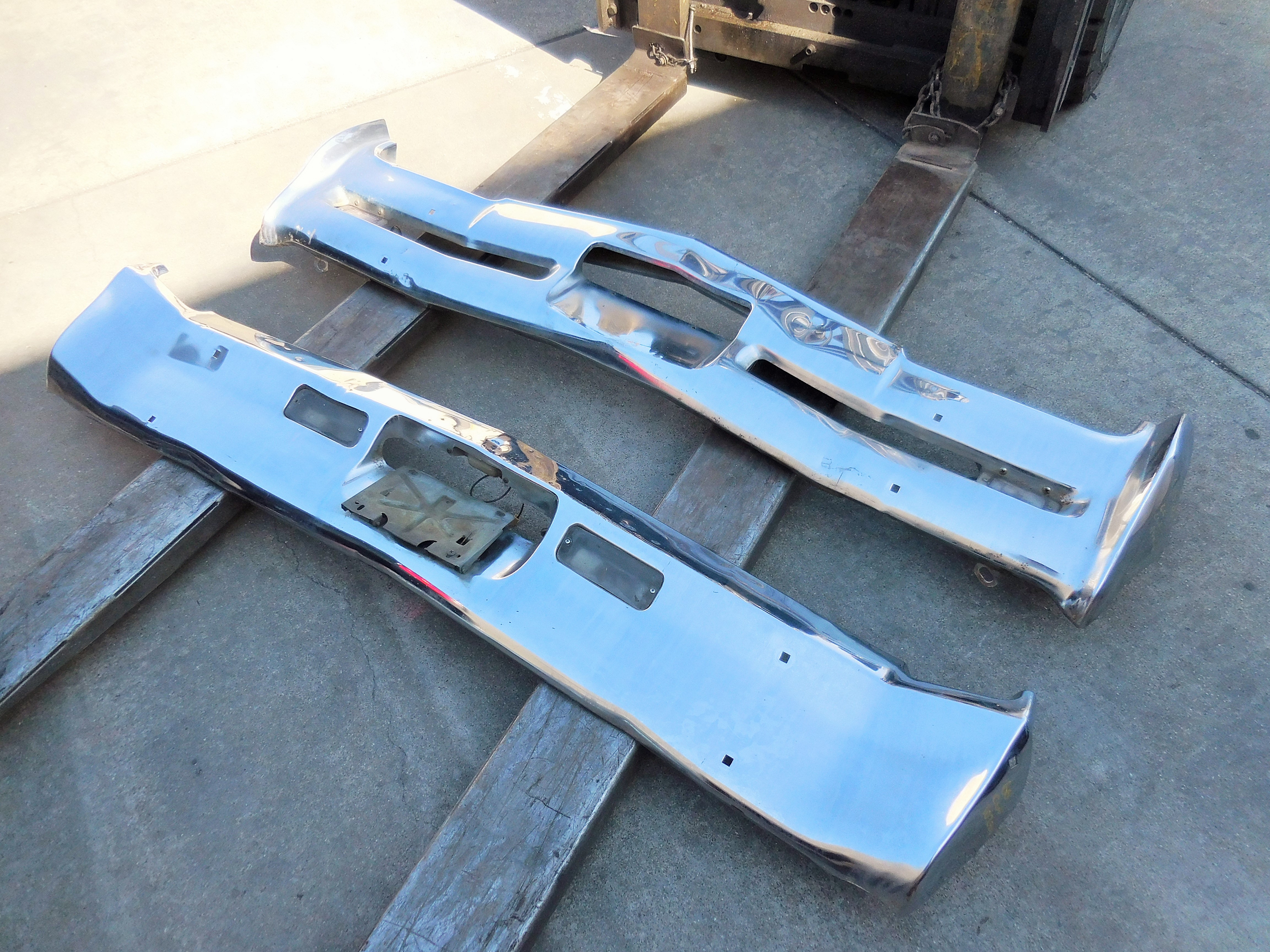 1966, Oldsmobile, Cutlass, Front, and, Rear, Bumpers,bumper,