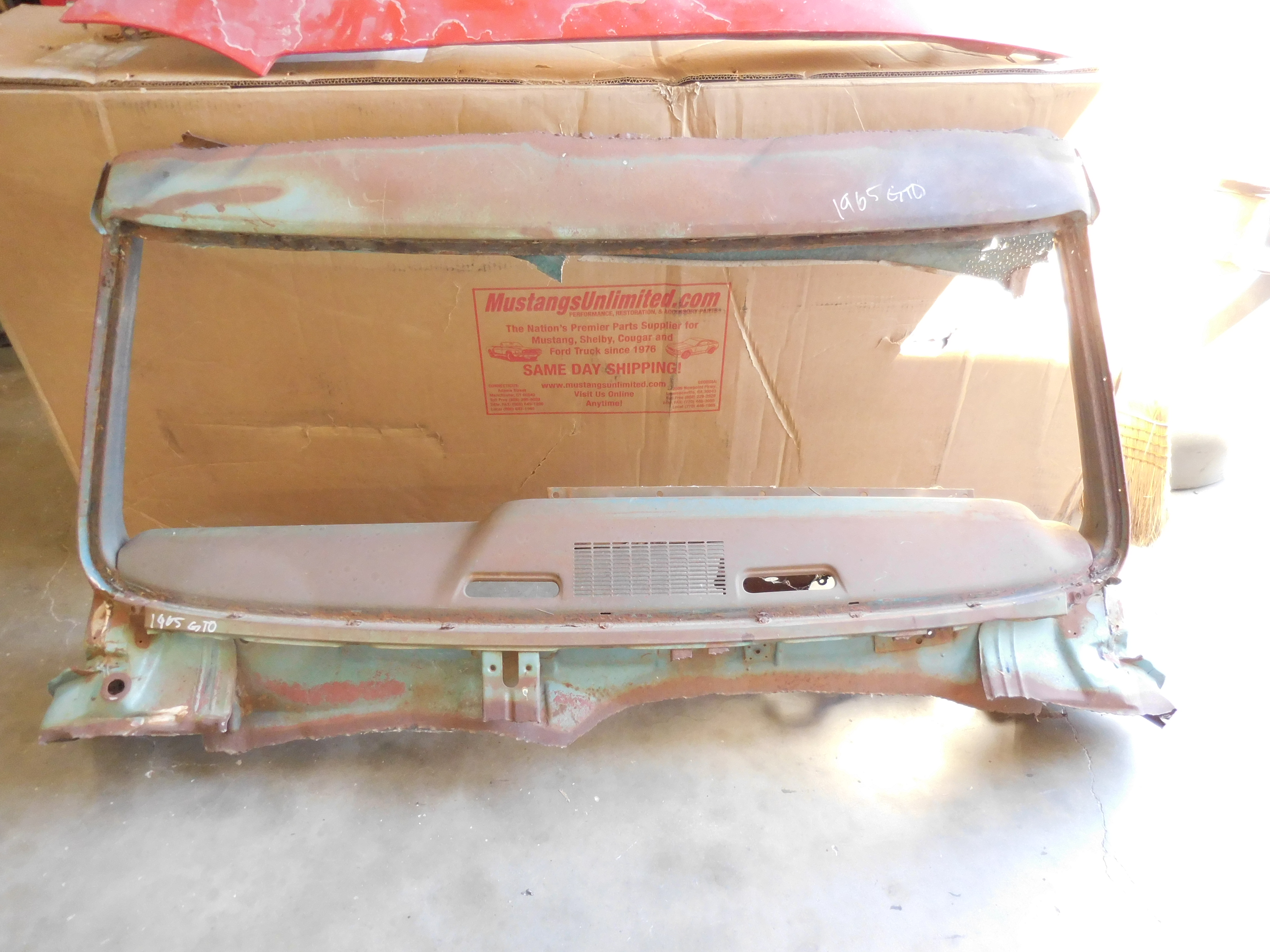 1965 Pontiac GTO Lemans Tempest Windshield Frame