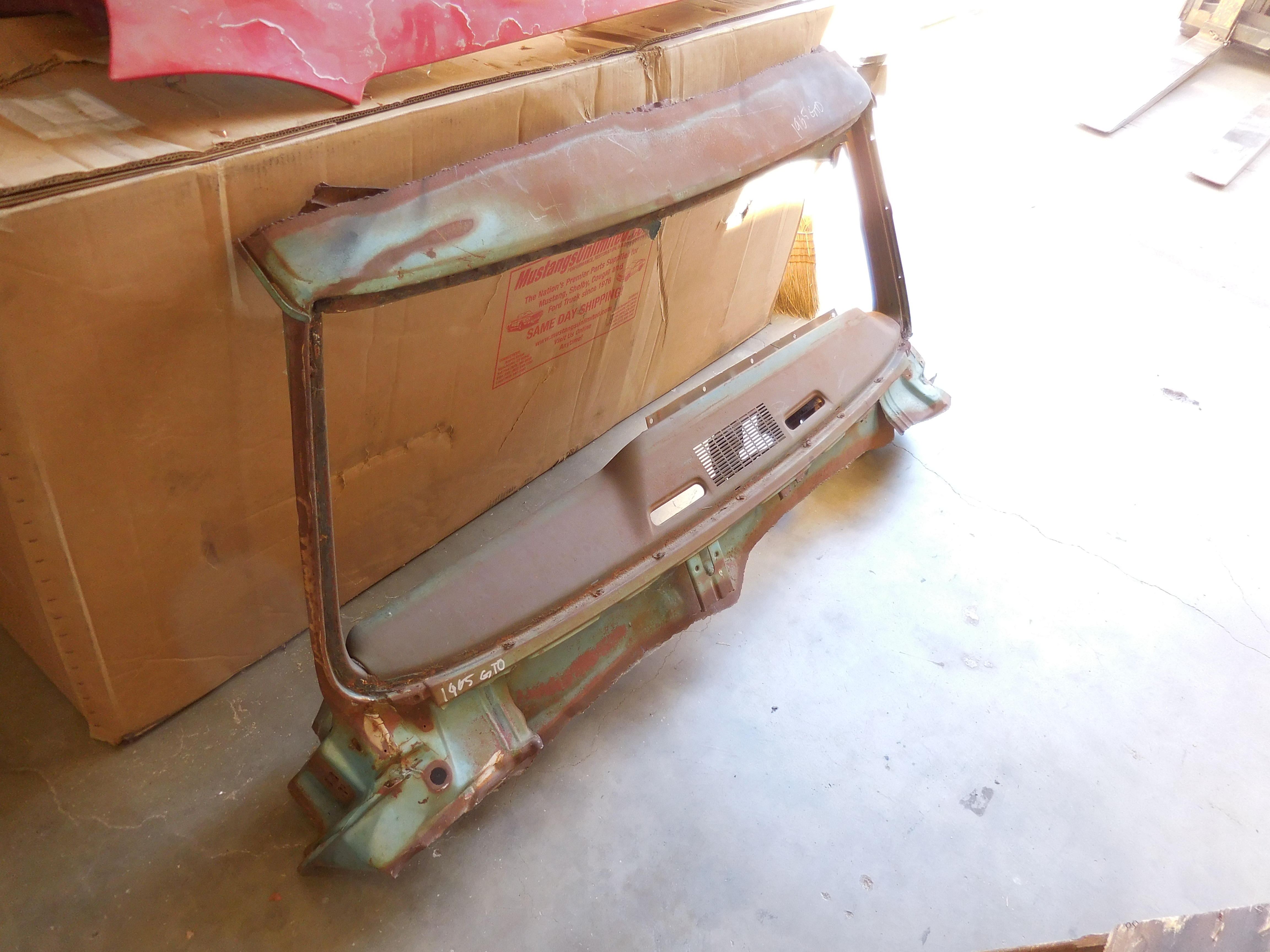 1965 Pontiac GTO Lemans Tempest Windshield Frame