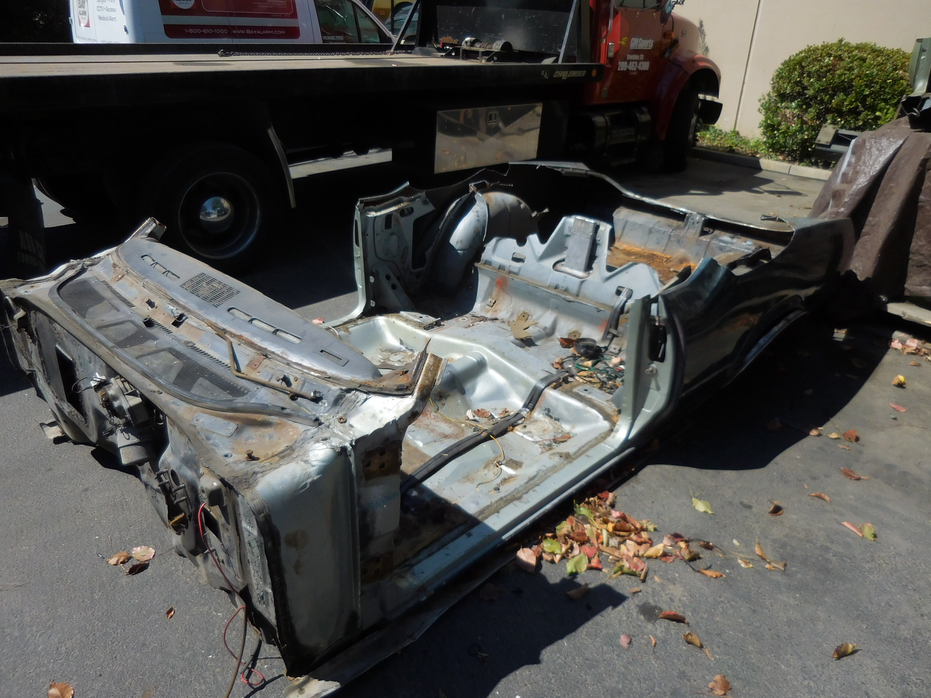 1972 Oldsmobile Cutlass Cowl Section, Floor pans, and Tail Panel