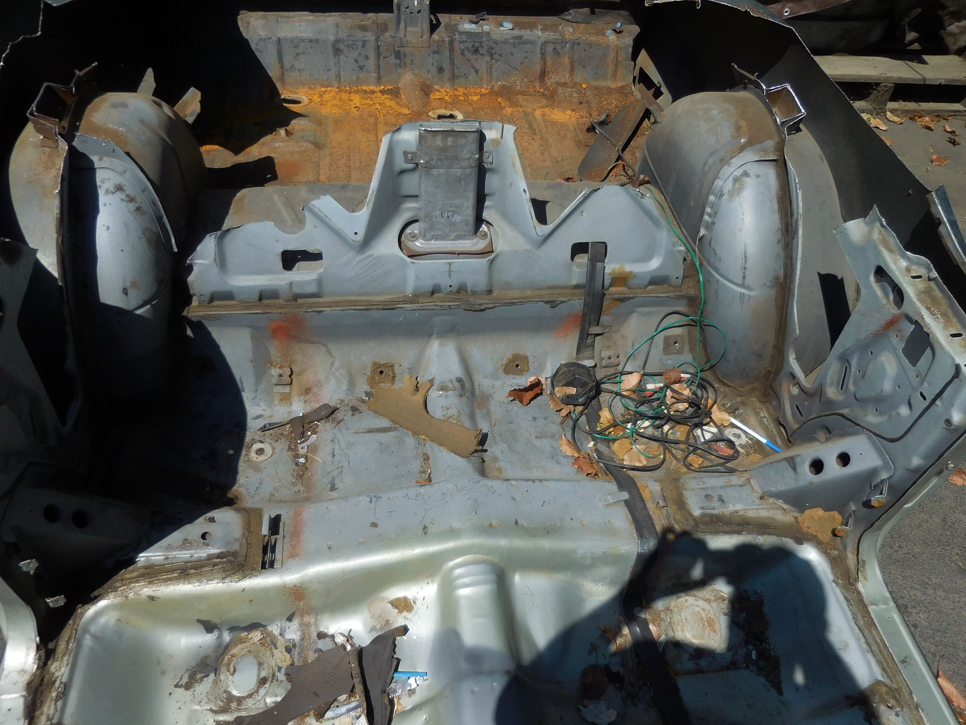 1972 Oldsmobile Cutlass Cowl Section, Floor pans, and Tail Panel