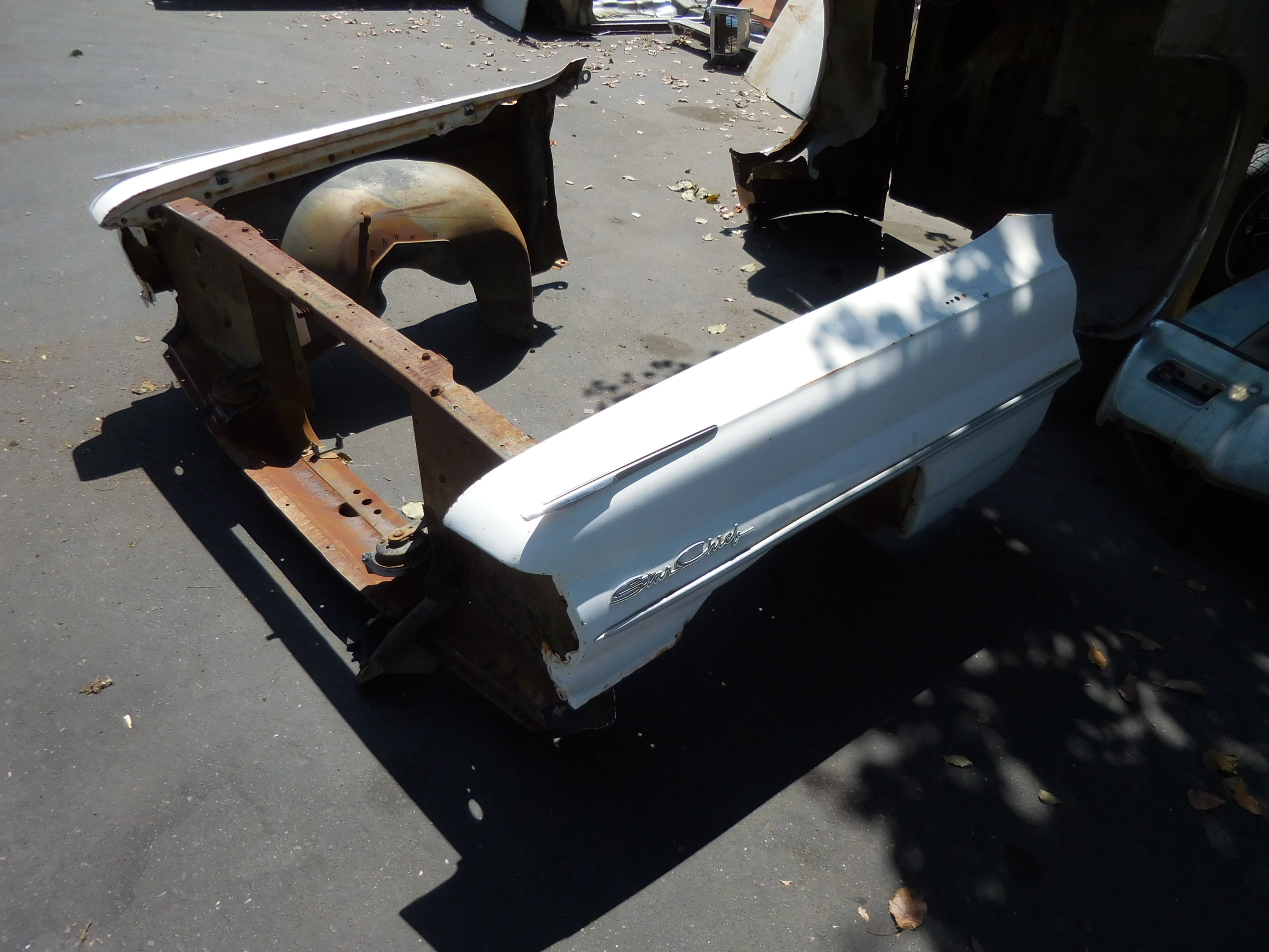 1962, Pontiac, Star, Chief, Fenders, Inner, Fenders, and ,Radiator, Support,