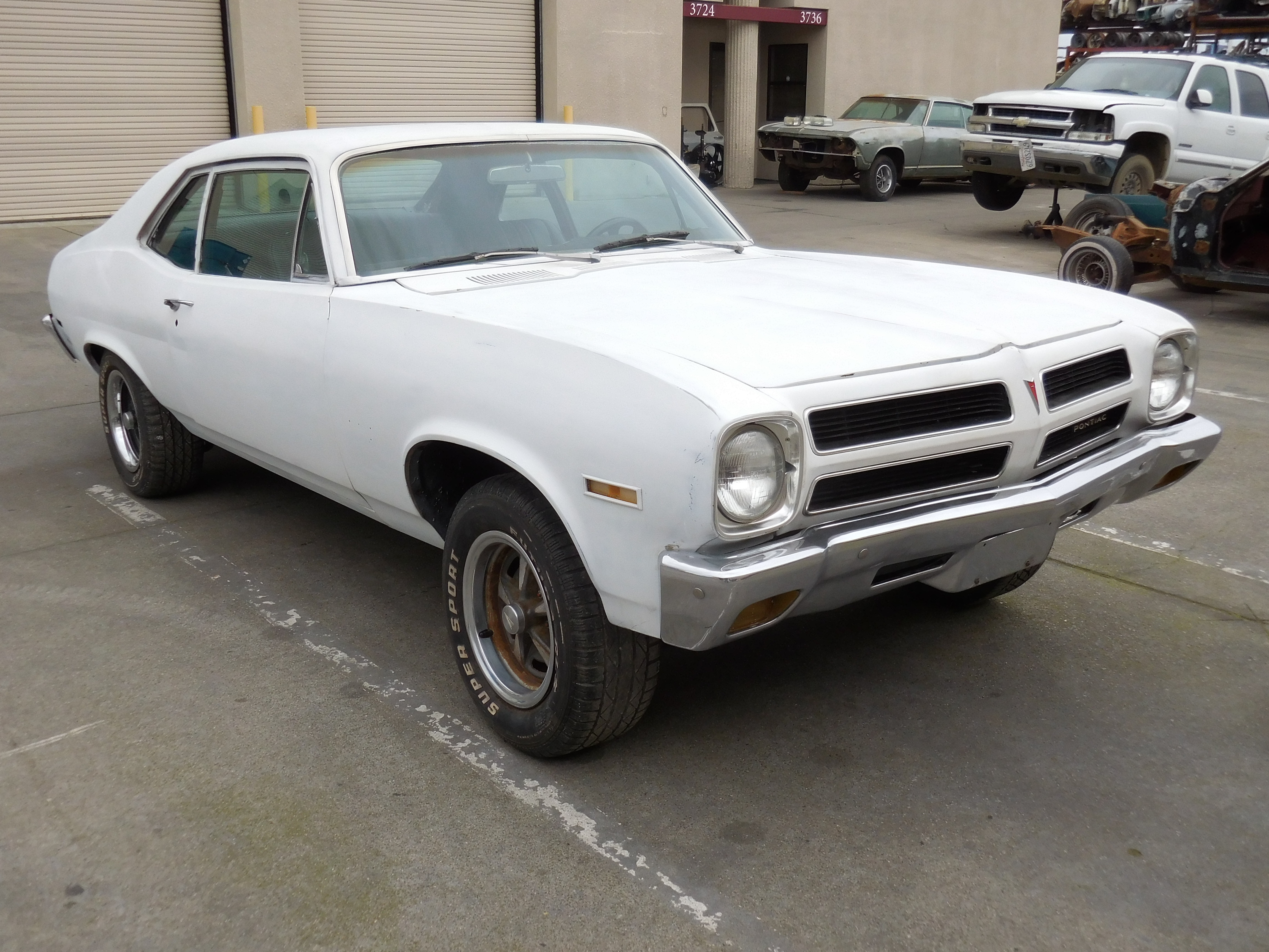 1971, Pontiac, Ventura, 400, TH400, AT, Rust, Free, Solid, California, Car,