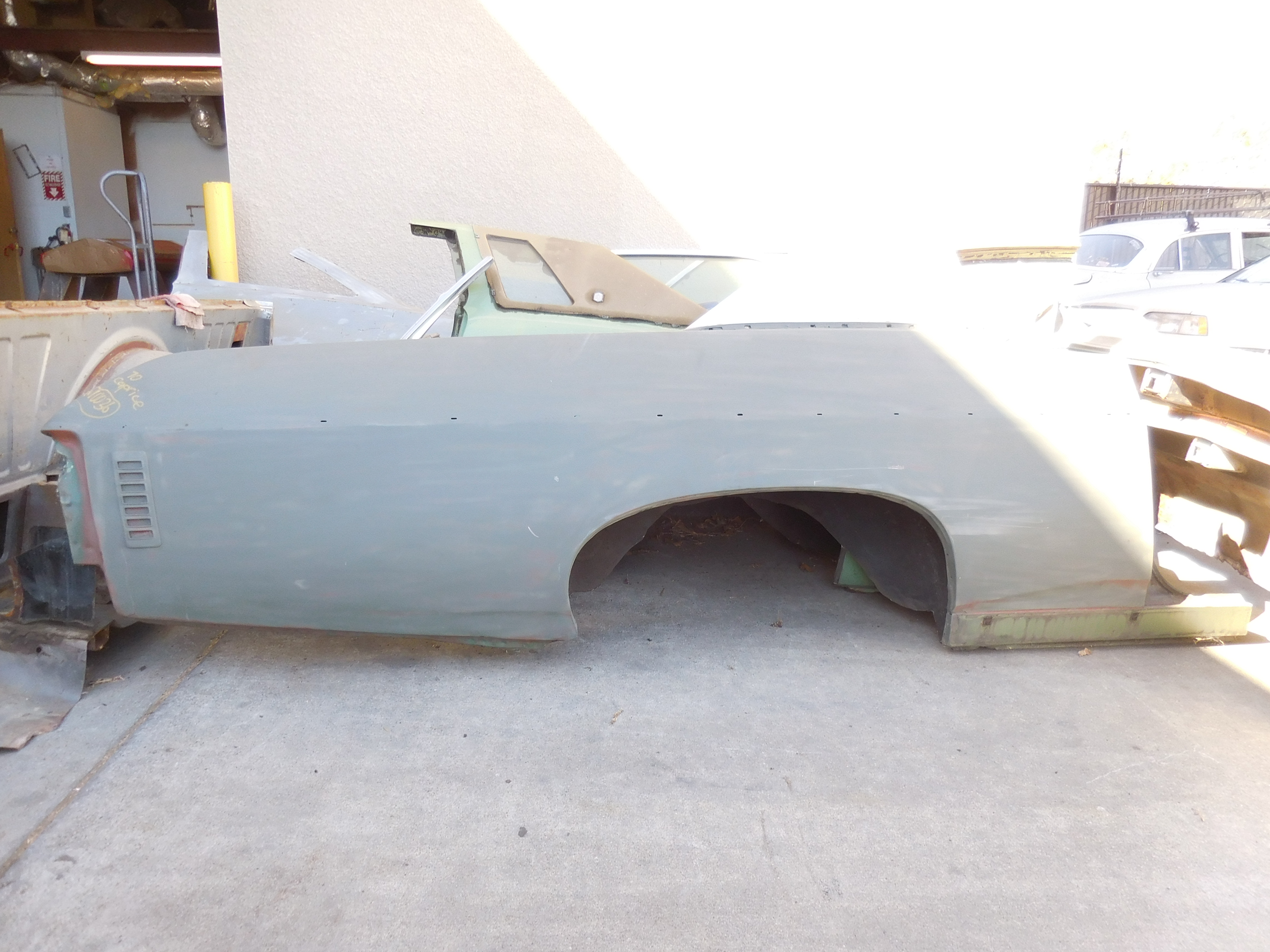 1970, Chevrolet, Caprice, Right, Quarter, Panel,