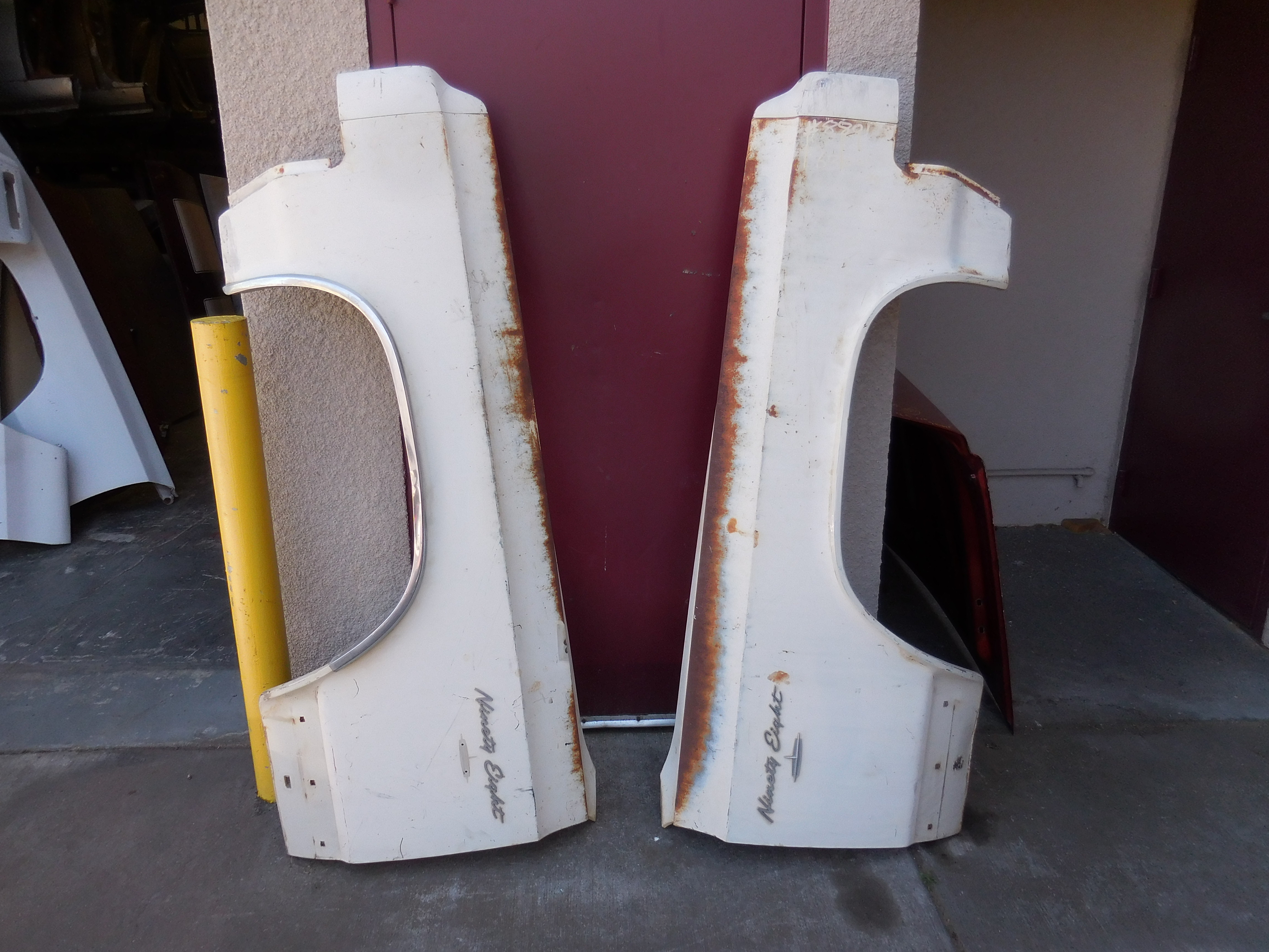 1963, Oldsmobile, 88, 98, Starfire, Left, and, Right, Fenders,
