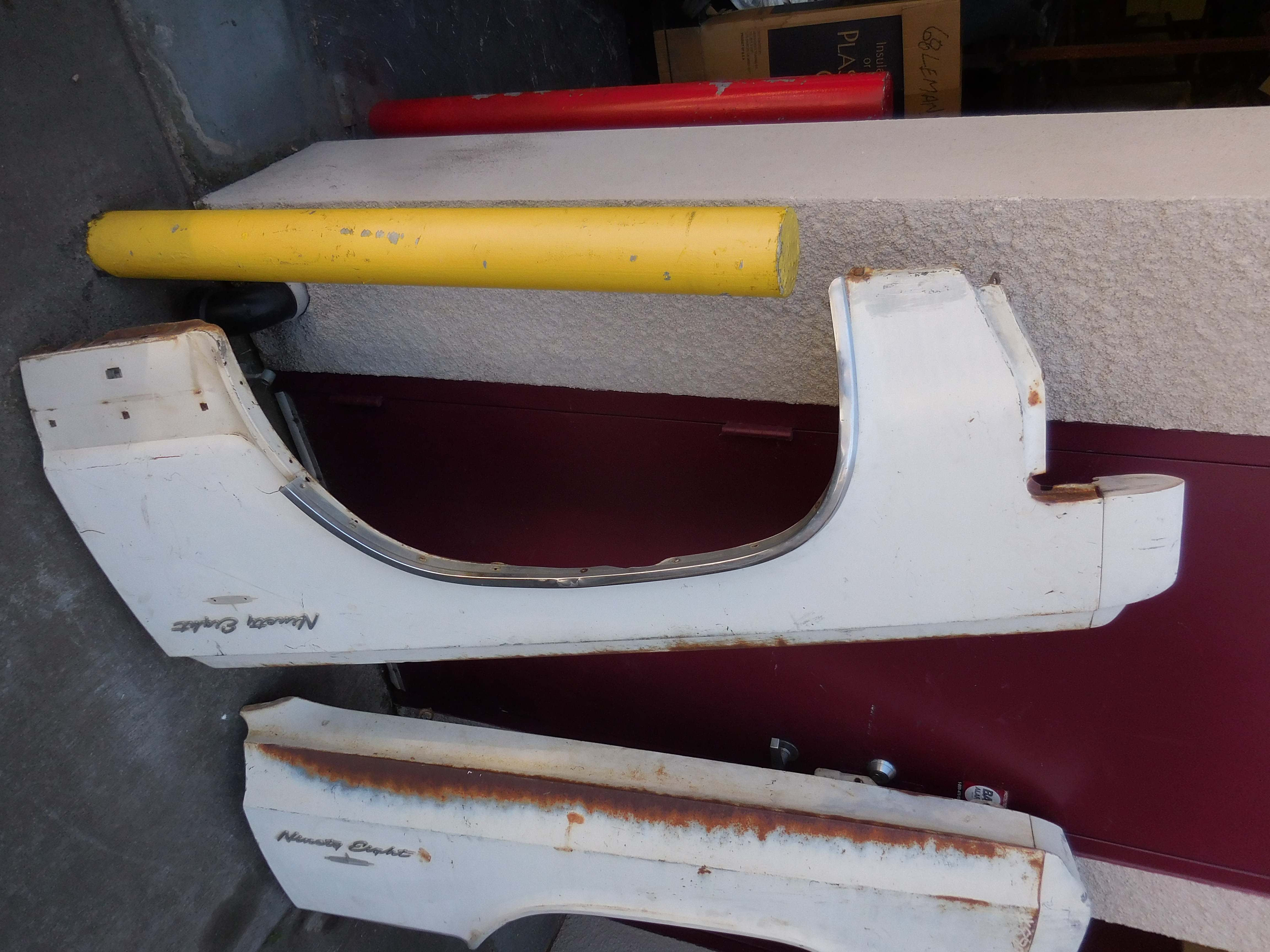 1963, Oldsmobile, 88, 98, Starfire, Left, and, Right, Fenders,