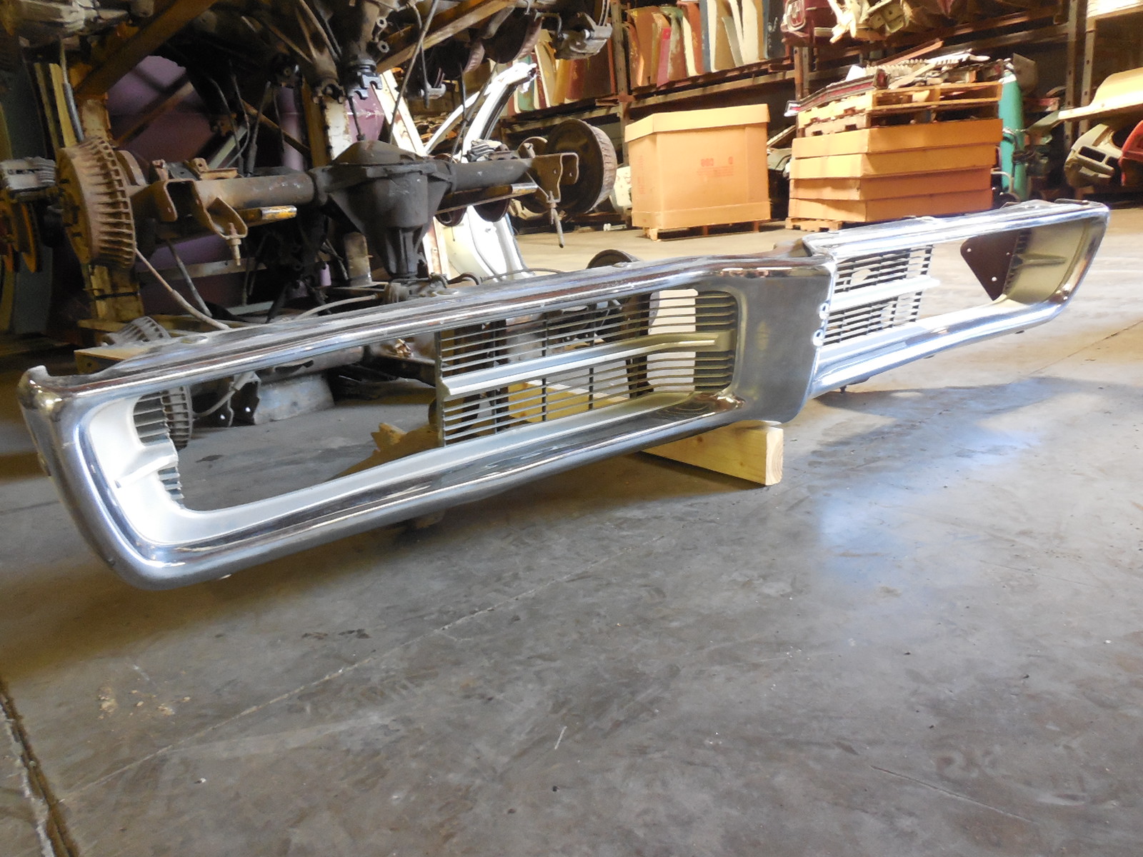 1967 Pontiac Grand Prix Front Bumper and Grill