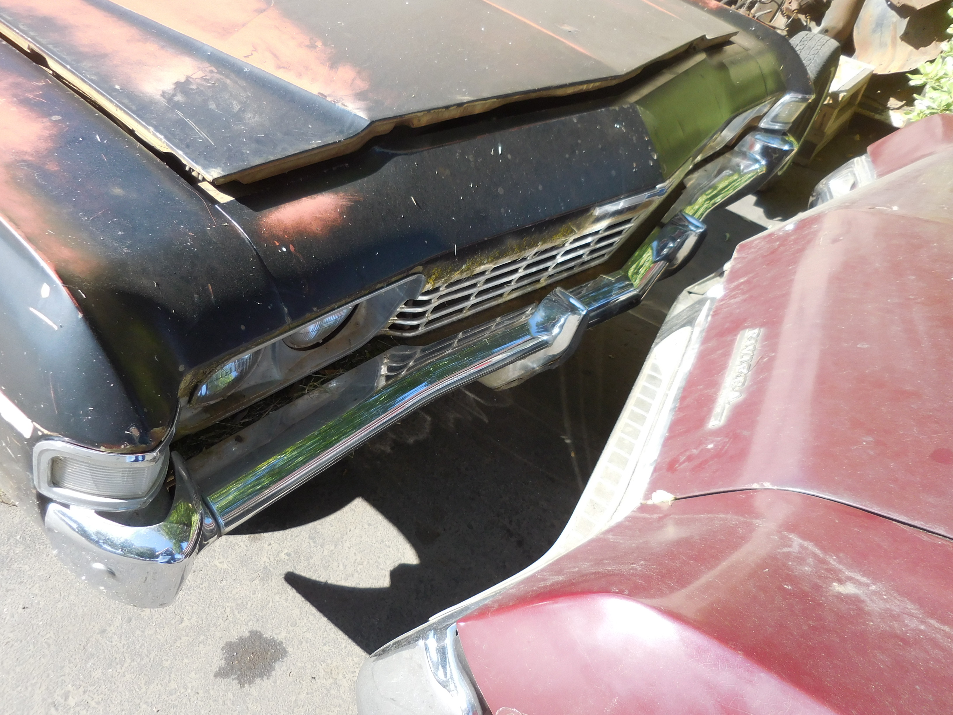 We just got in many body parts from a 1968 Impala 2 door hard top. We have fenders, doors, bumpers, quarter panels, hood, and many misc parts. Call for details 209-462-4300.