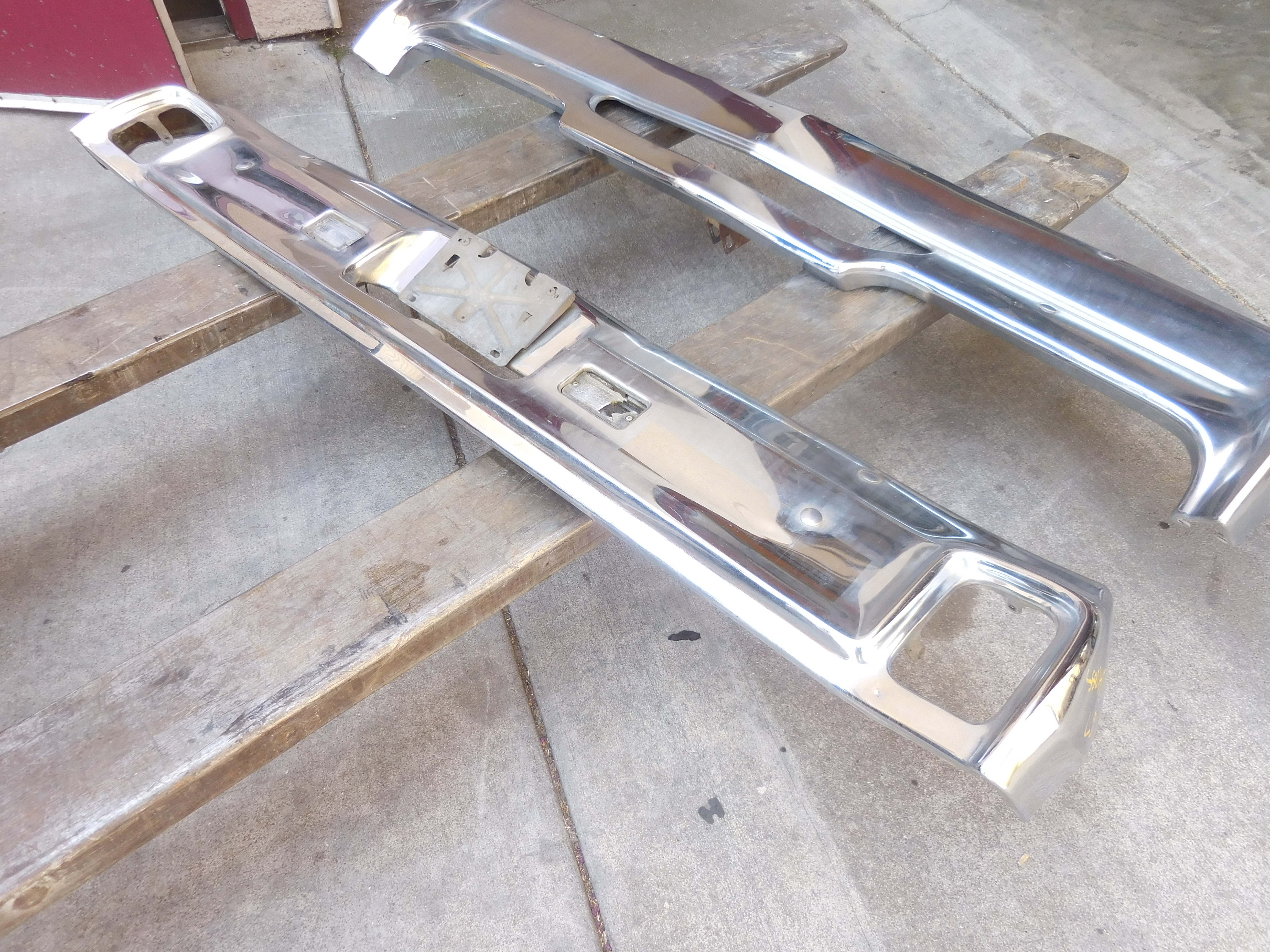 1967 Oldsmobile Cutlass Front Rear Bumpers