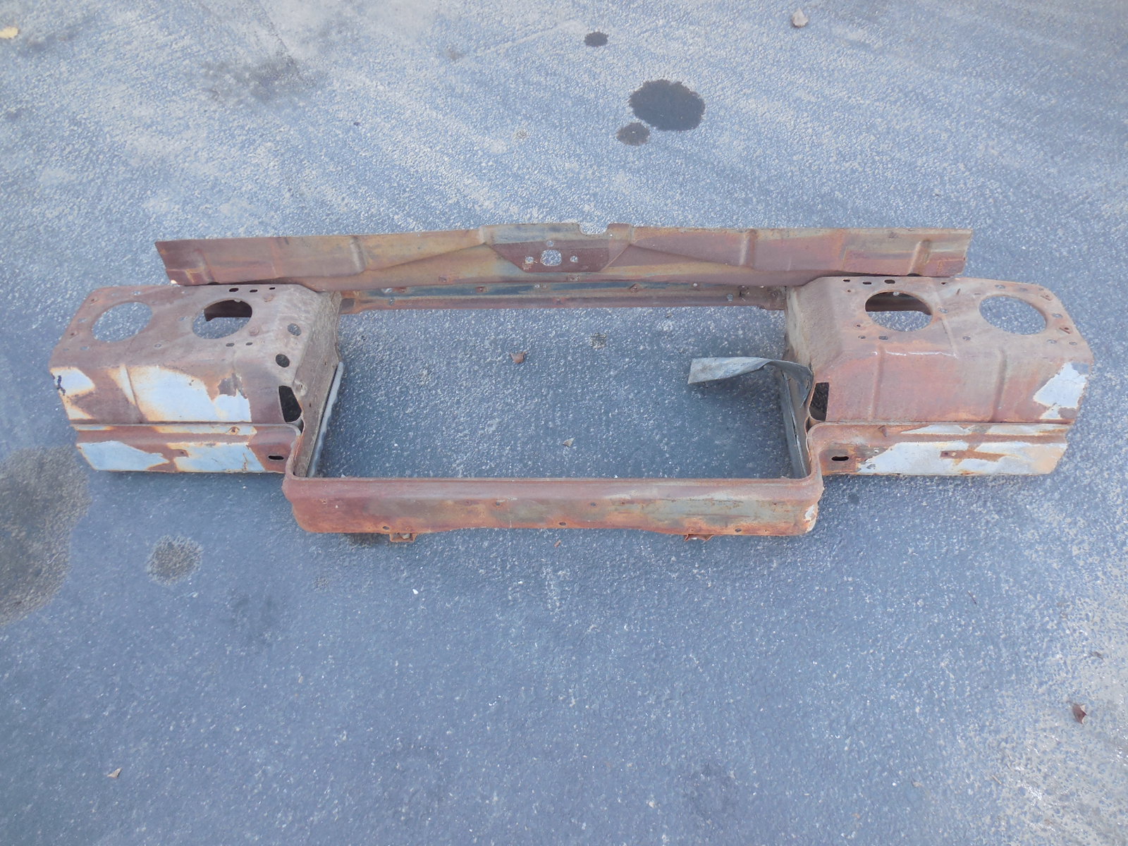 1969, Oldsmobile, Cutlass, Radiator, Support,442,radiator support,