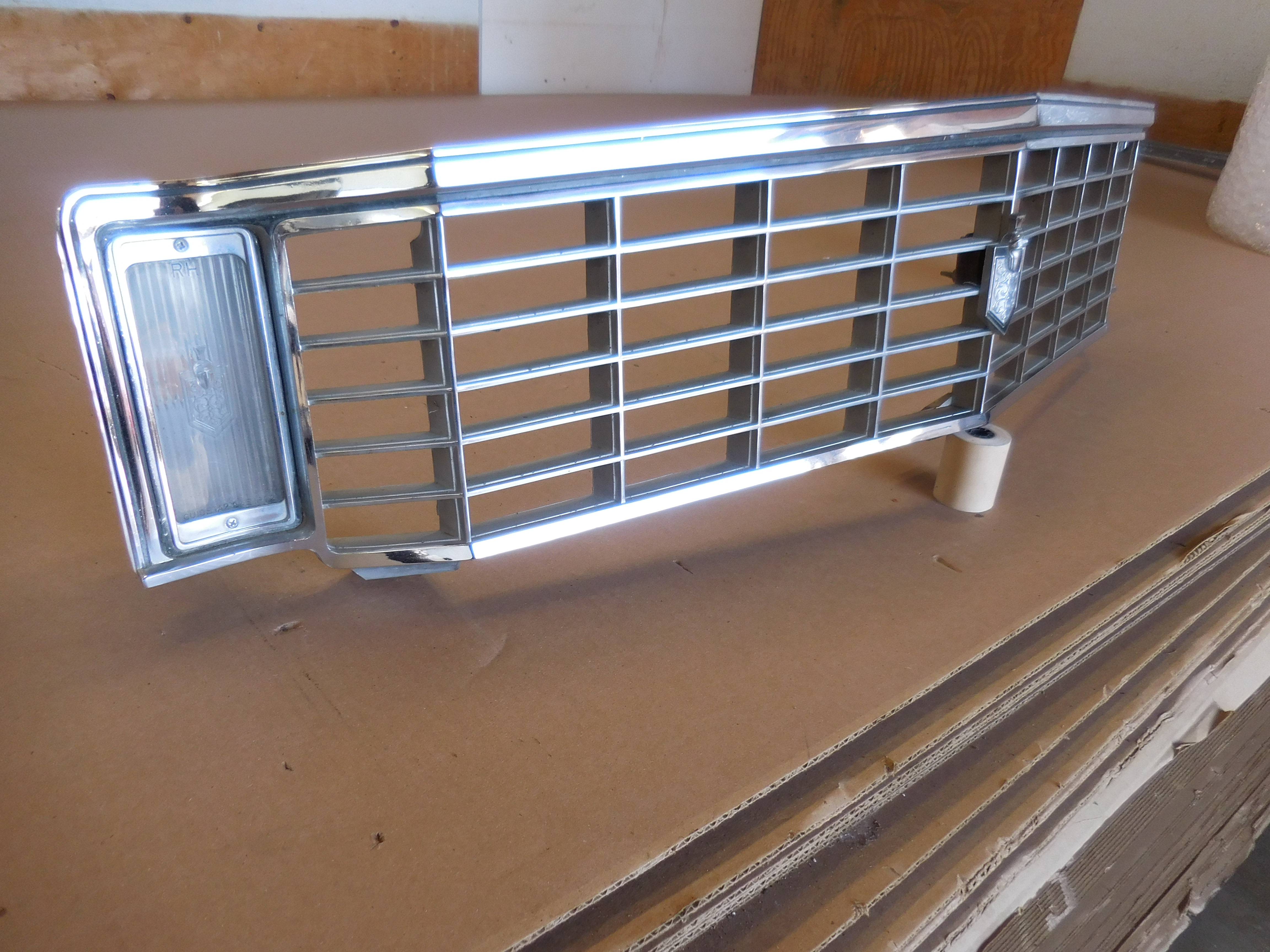 thumbnail image 2 of 1972 Chevrolet Monte Carlo Front Grill Grille Emblem Assembly – New Direct Replacement – The Parts Place Inc. 2 of 4
