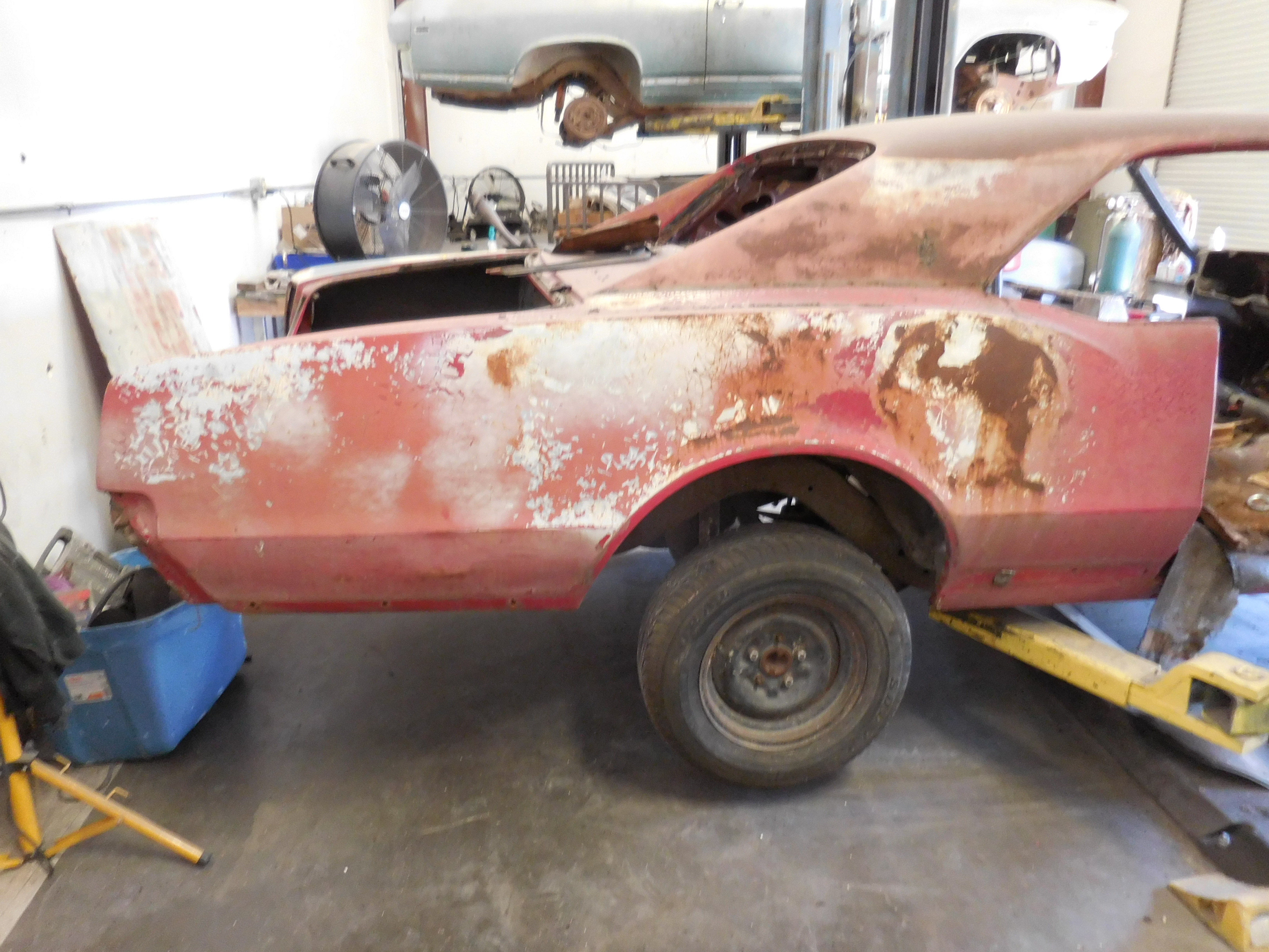 1967, Oldsmobile, Cutlass, Left, Right, Quarter, Panel, Roof, and, Tail, Panel,