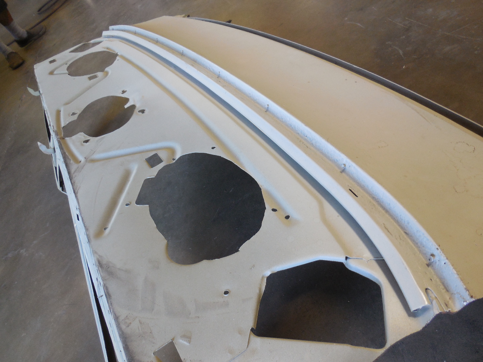 1965 Lemans GTO Tempest 2 Door Sedan Hardtop Rear Deck Filler Cut