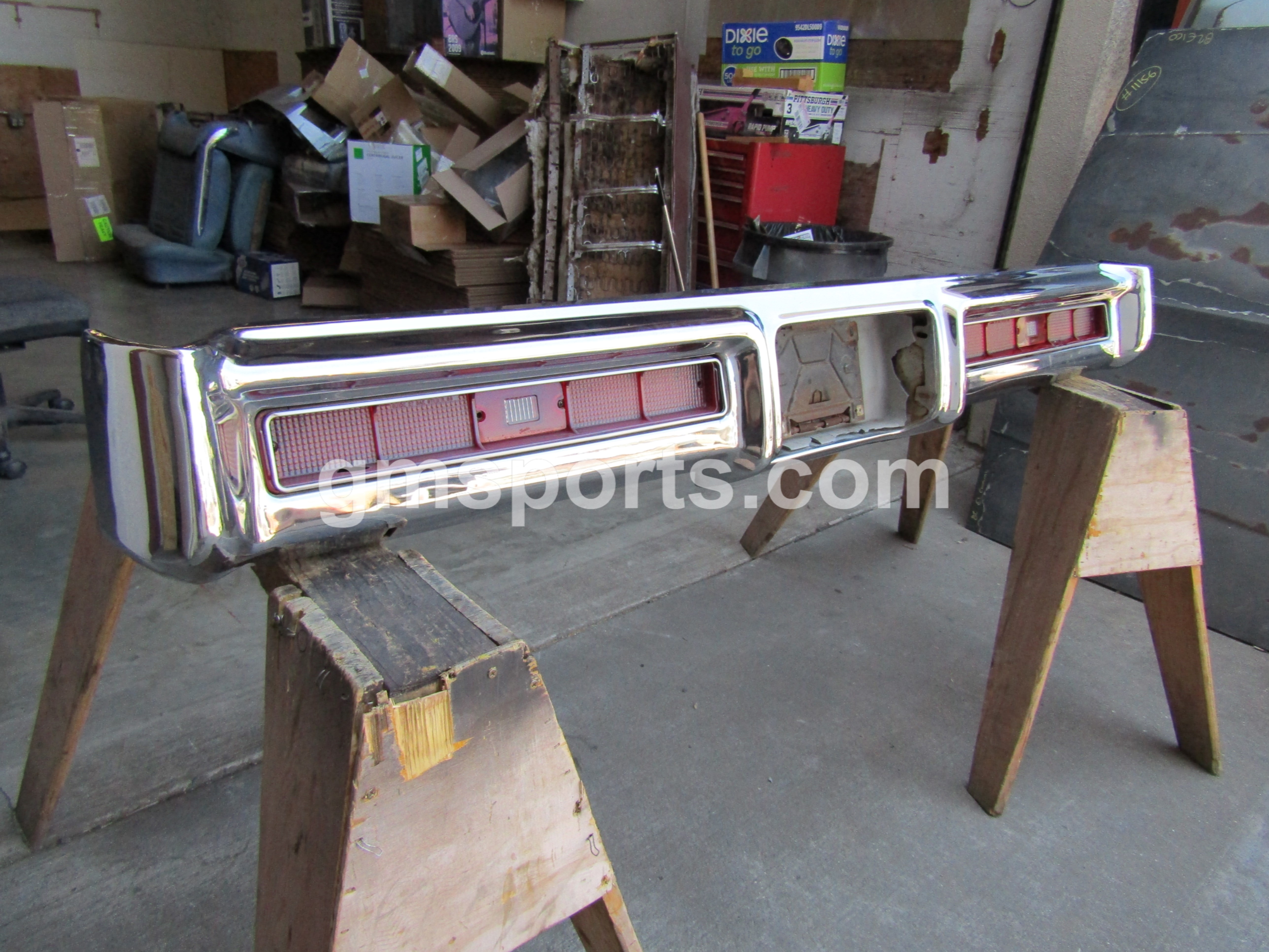 1969, 1970, Pontiac, Grand, Prix, Rear, Bumper,