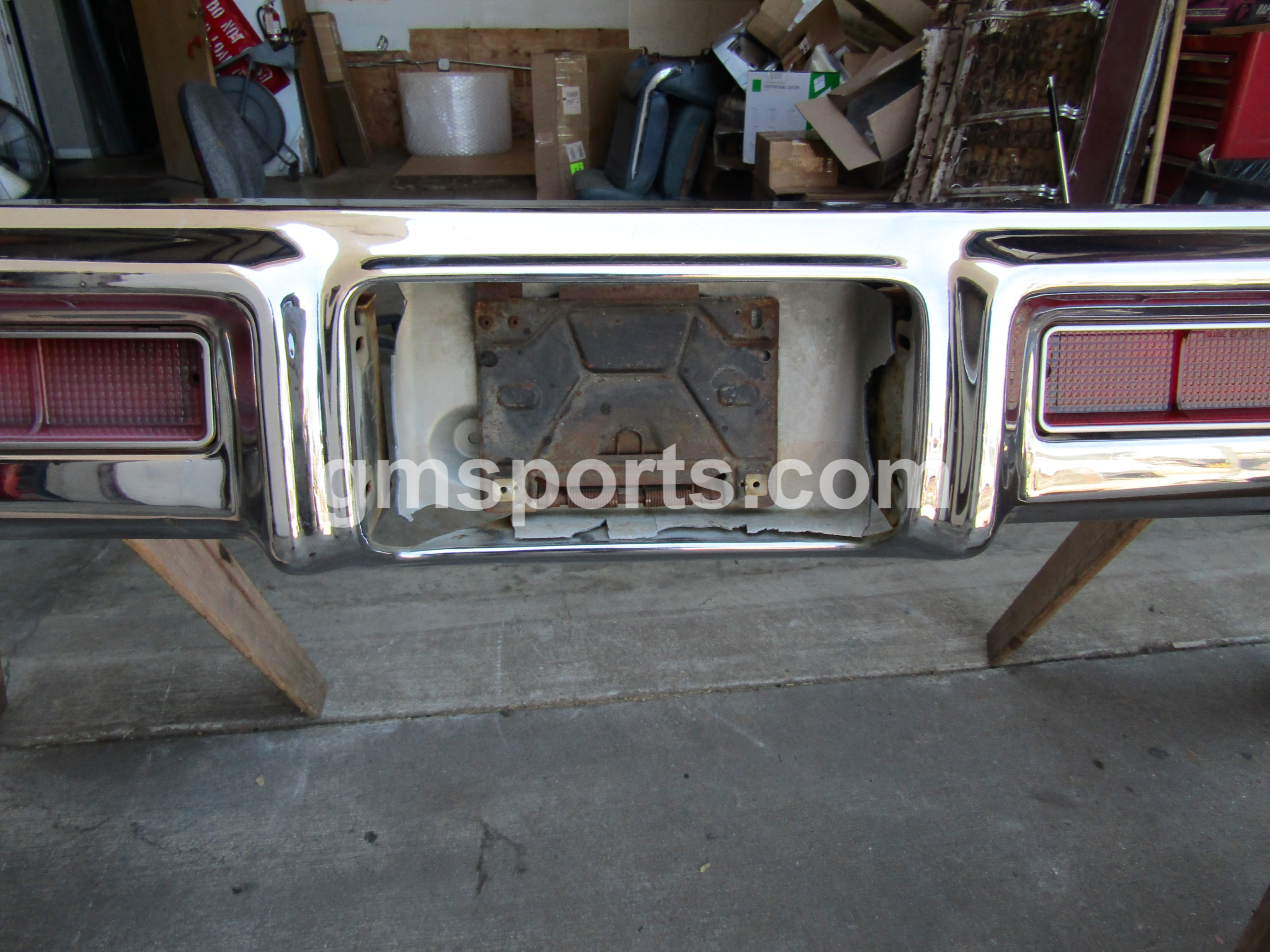 1969, 1970, Pontiac, Grand, Prix, Rear, Bumper,