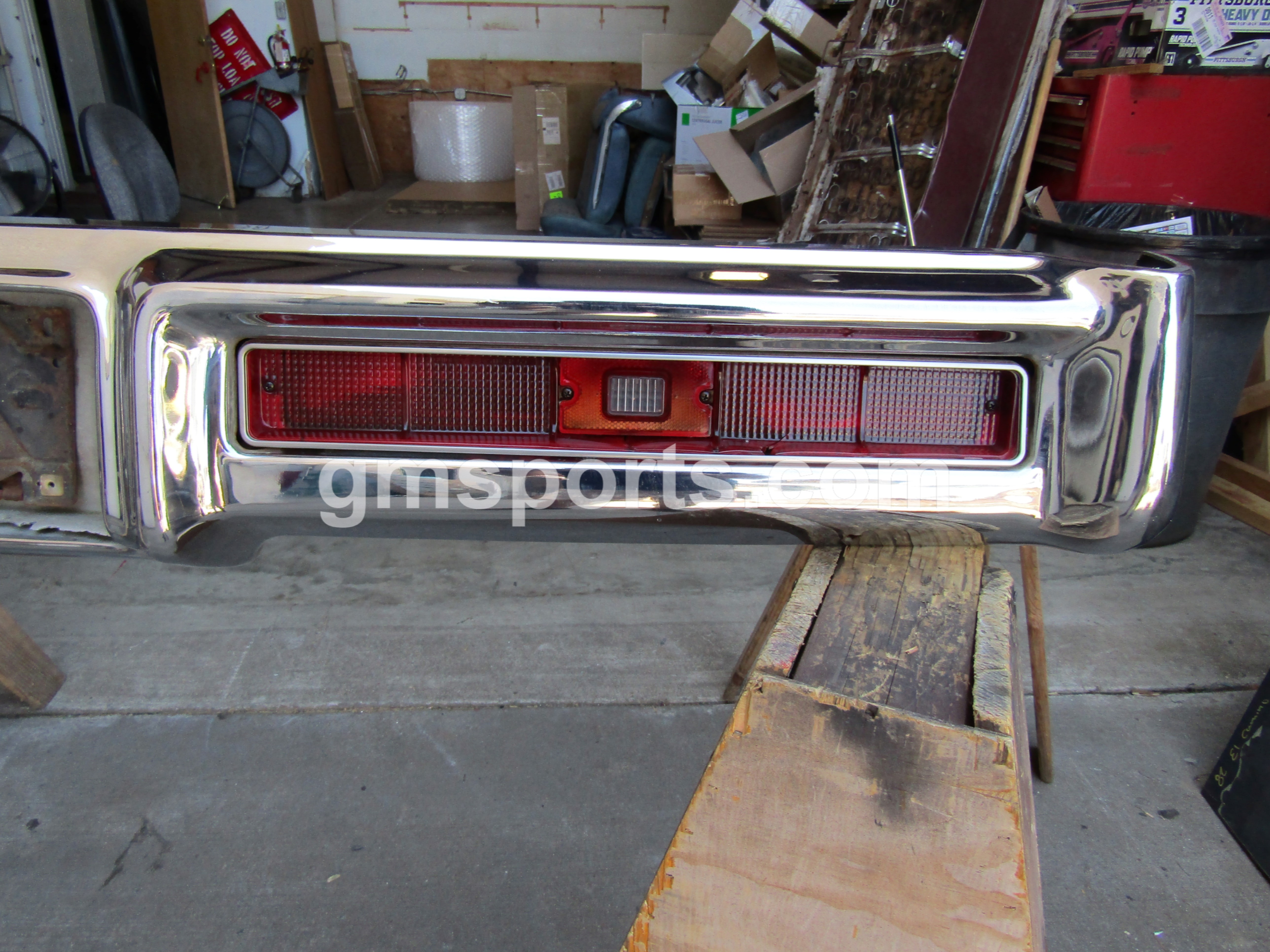 1969, 1970, Pontiac, Grand, Prix, Rear, Bumper,