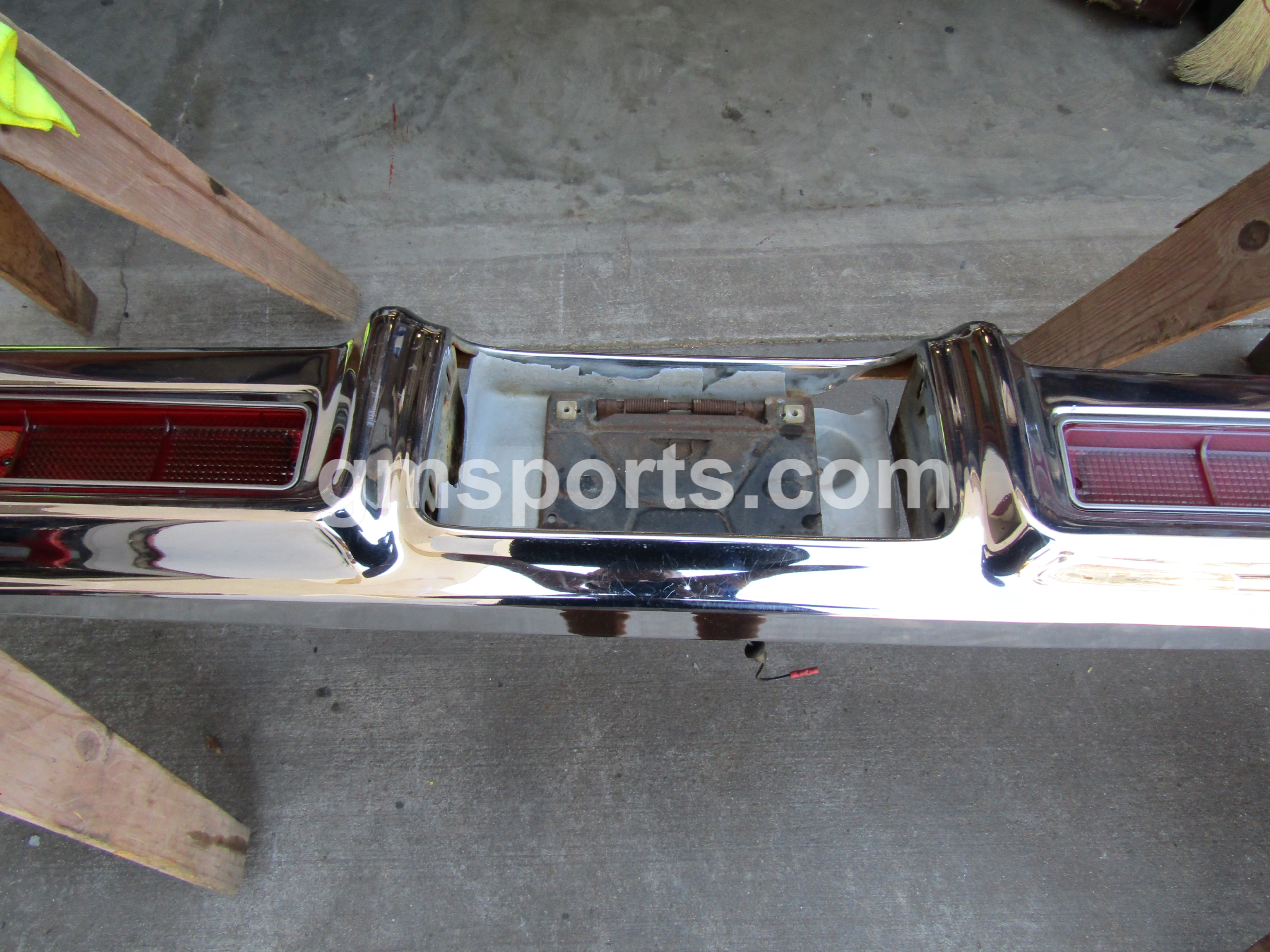 1969, 1970, Pontiac, Grand, Prix, Rear, Bumper,