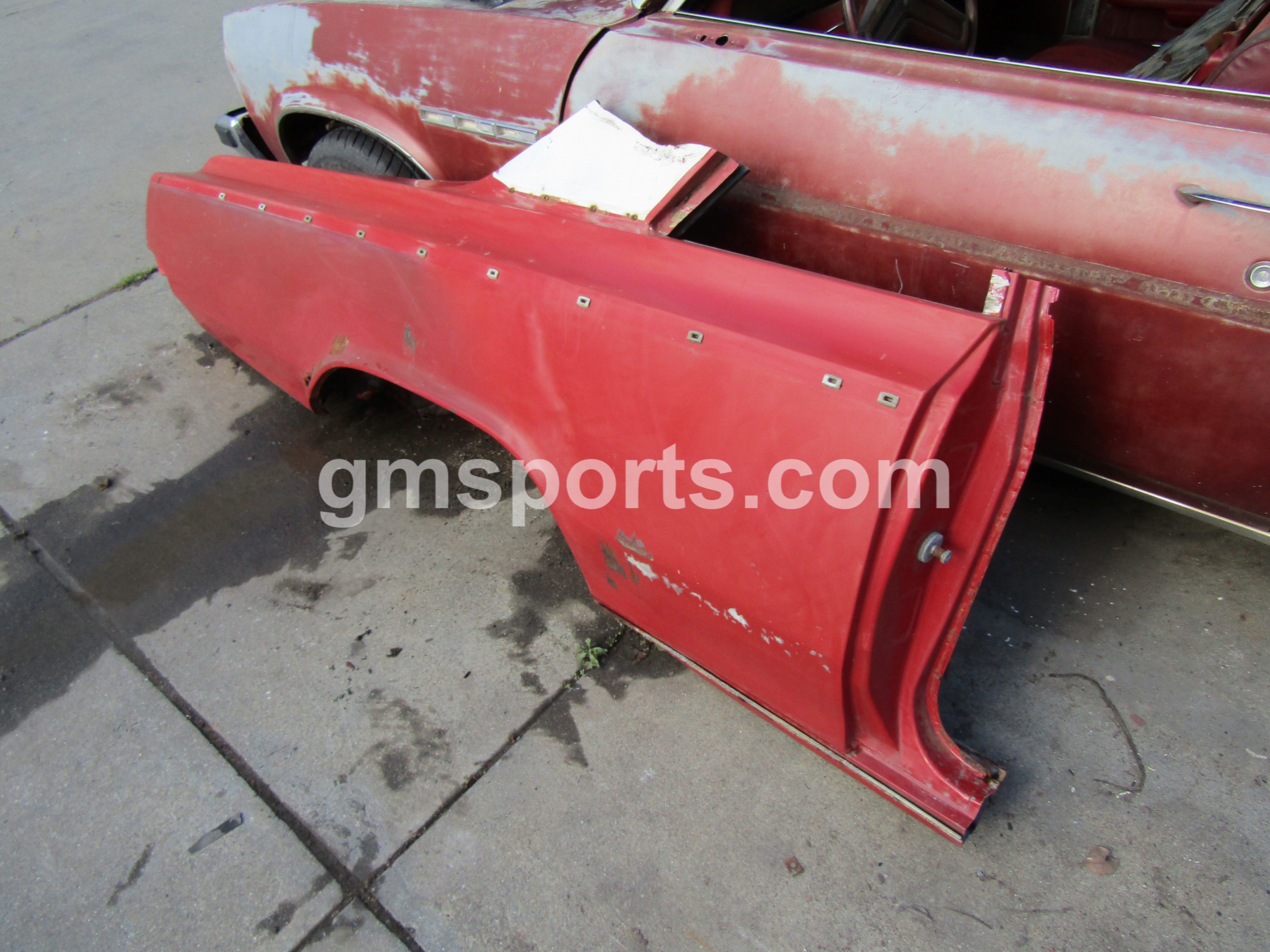 1965, Oldsmobile, Cutlass, Right, Quarter, Panel,