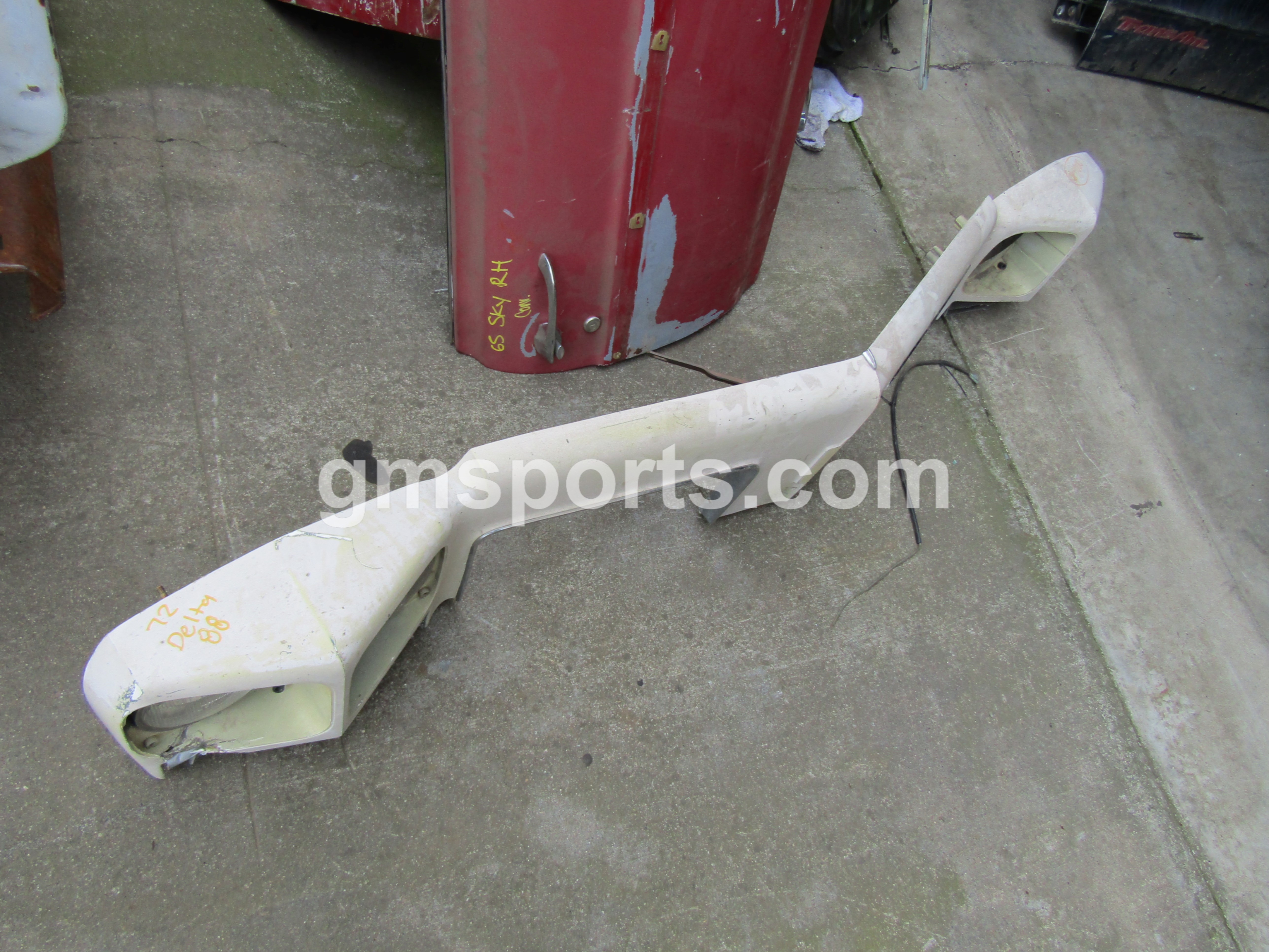 1972, Oldsmobile, 88, 98, Header, Panel,