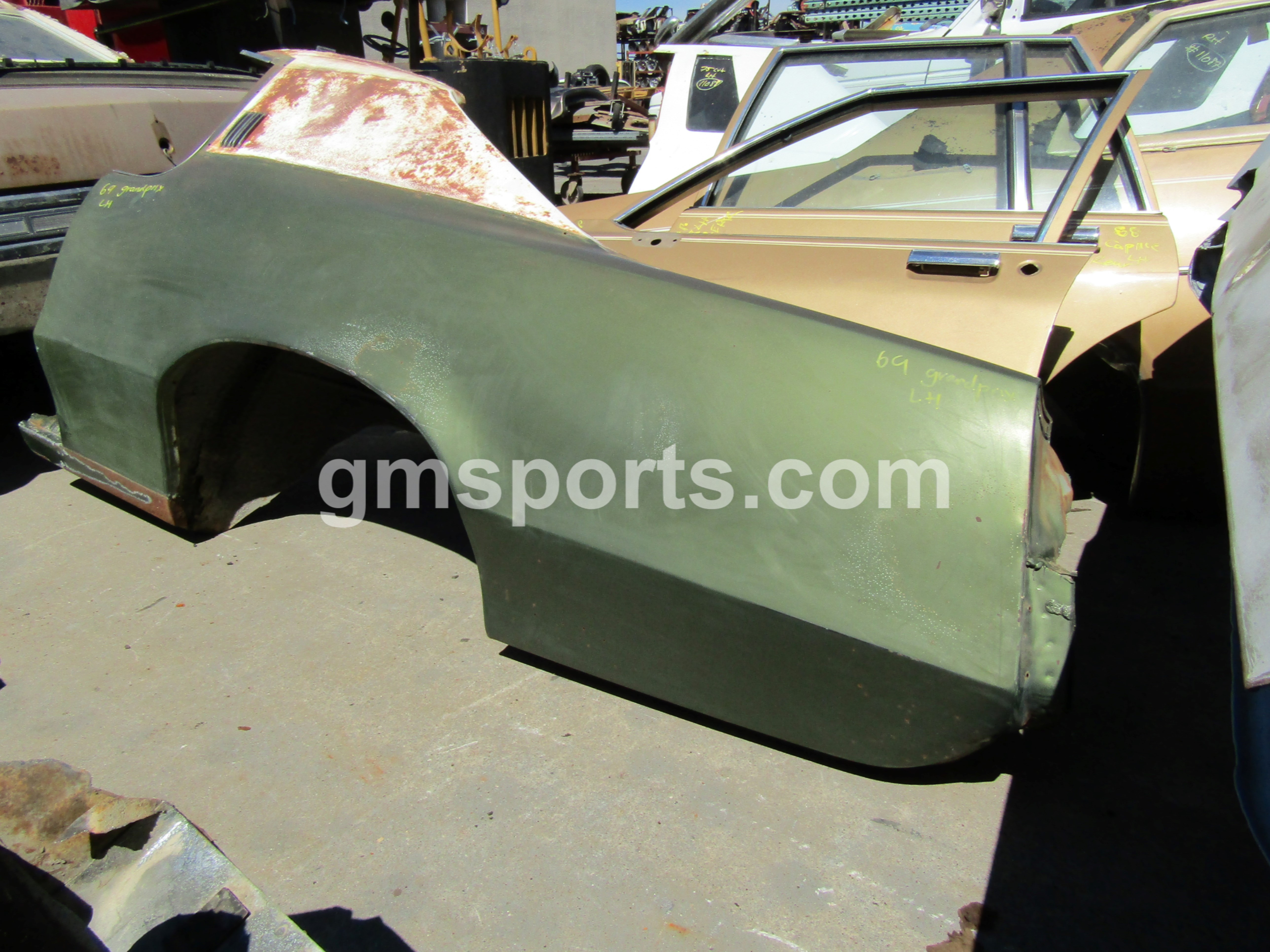 1969, 1970, Pontiac, Grand, Prix, Left, and, Right, Quarter, Panels,