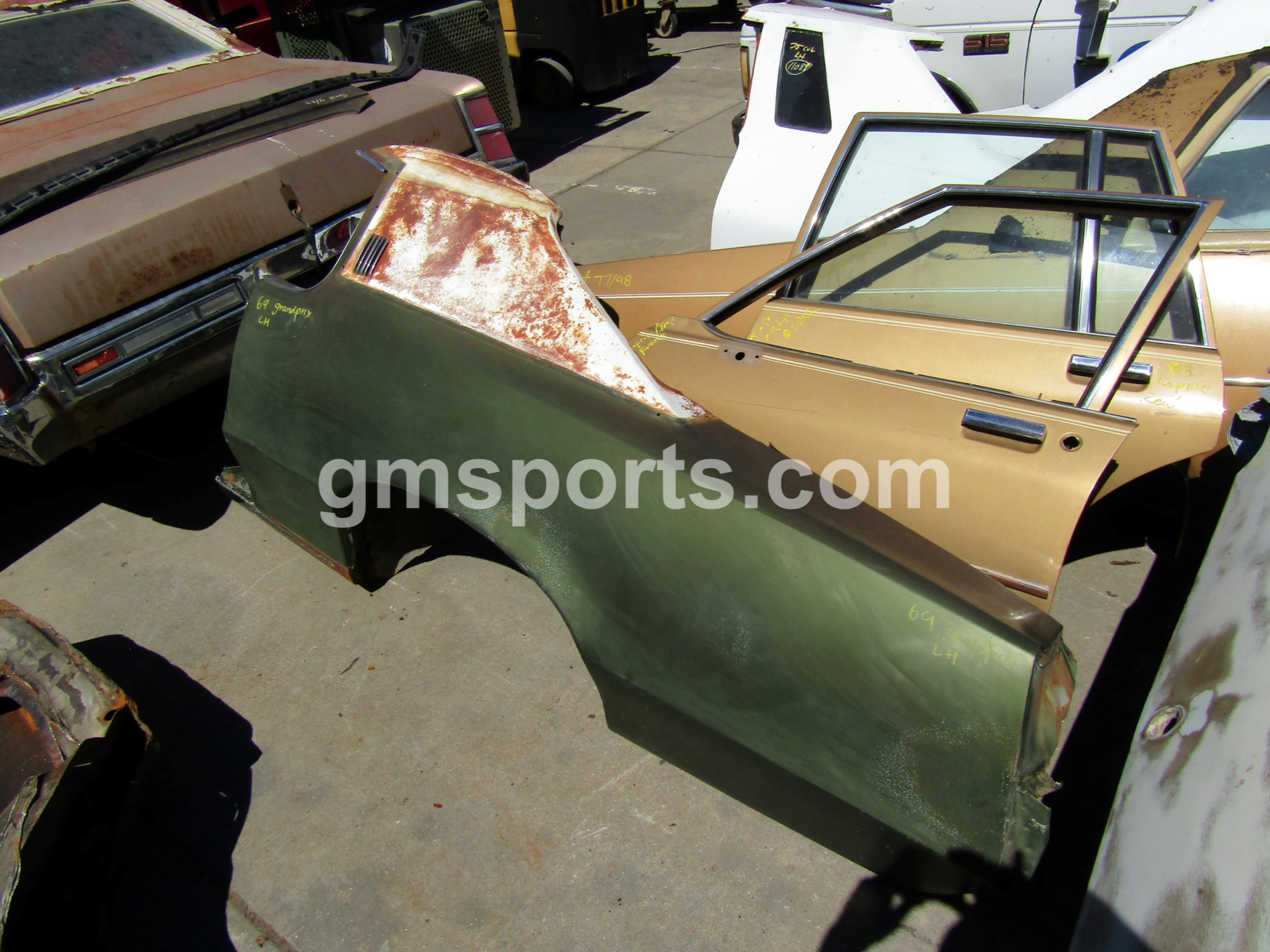 1969, 1970, Pontiac, Grand, Prix, Left, and, Right, Quarter, Panels,