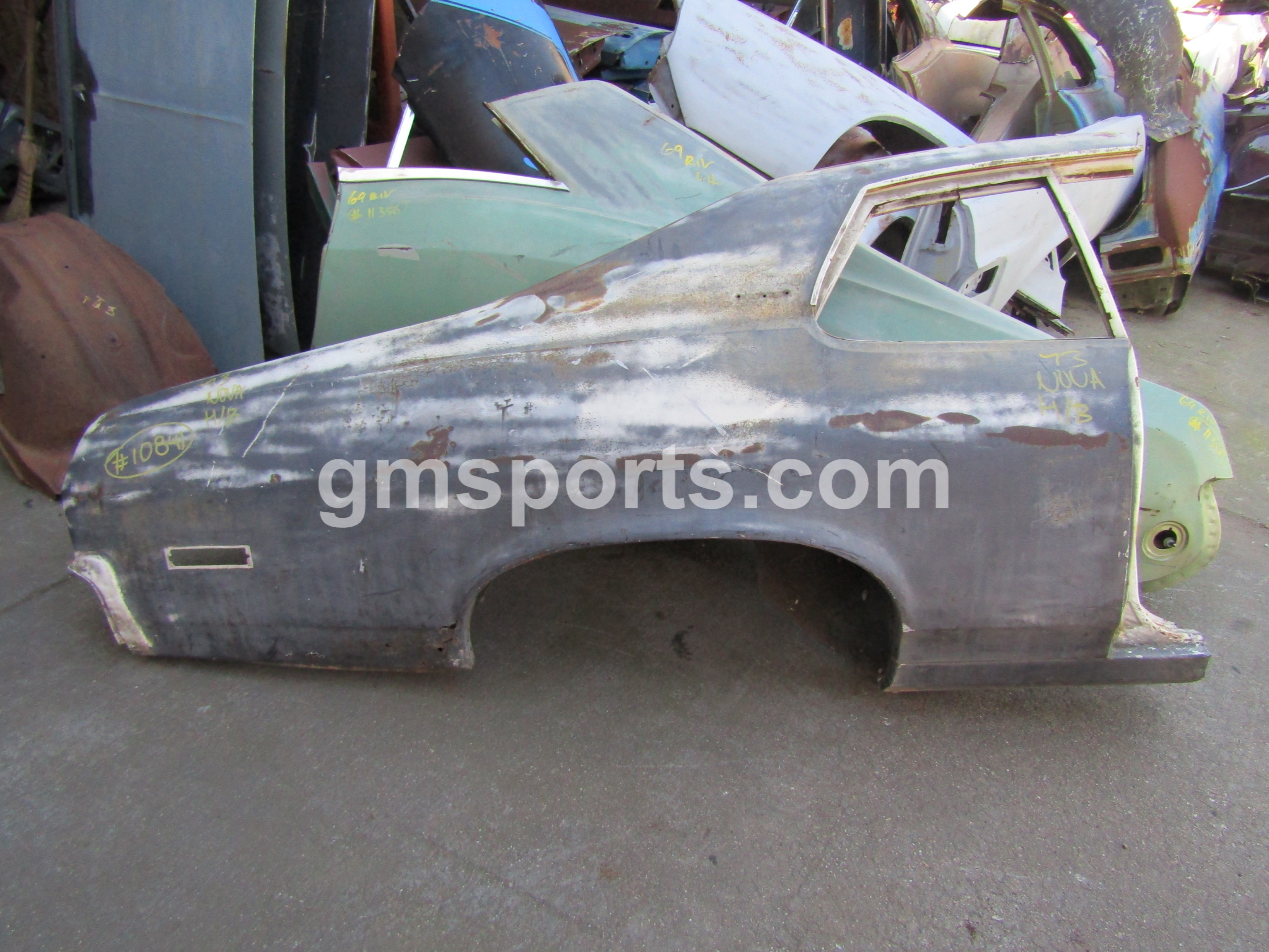 1973, 1974, Chevrolet, Nova, Hatchback, Right, Quarter, Panel,