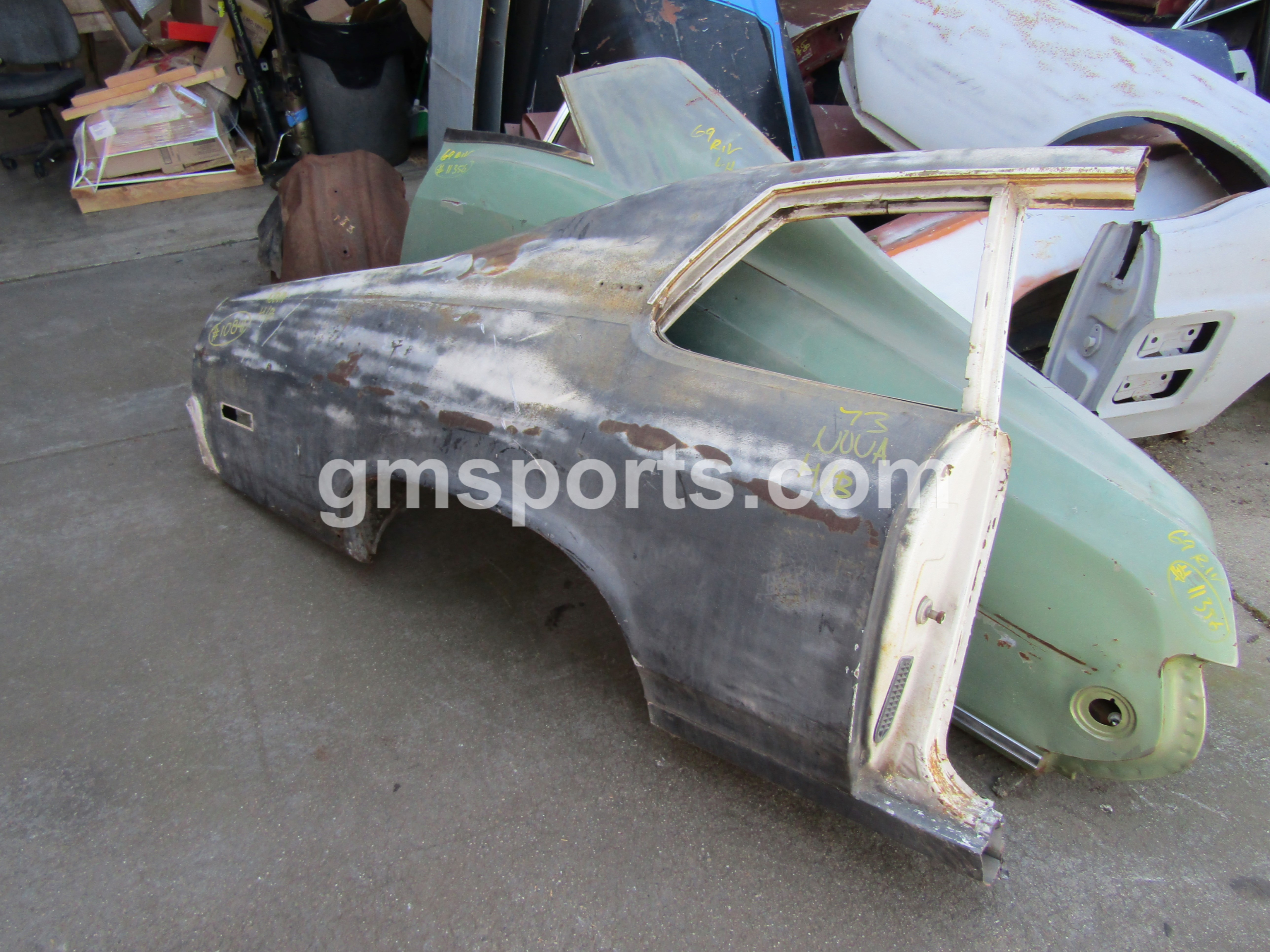 1973, 1974, Chevrolet, Nova, Hatchback, Right, Quarter, Panel,