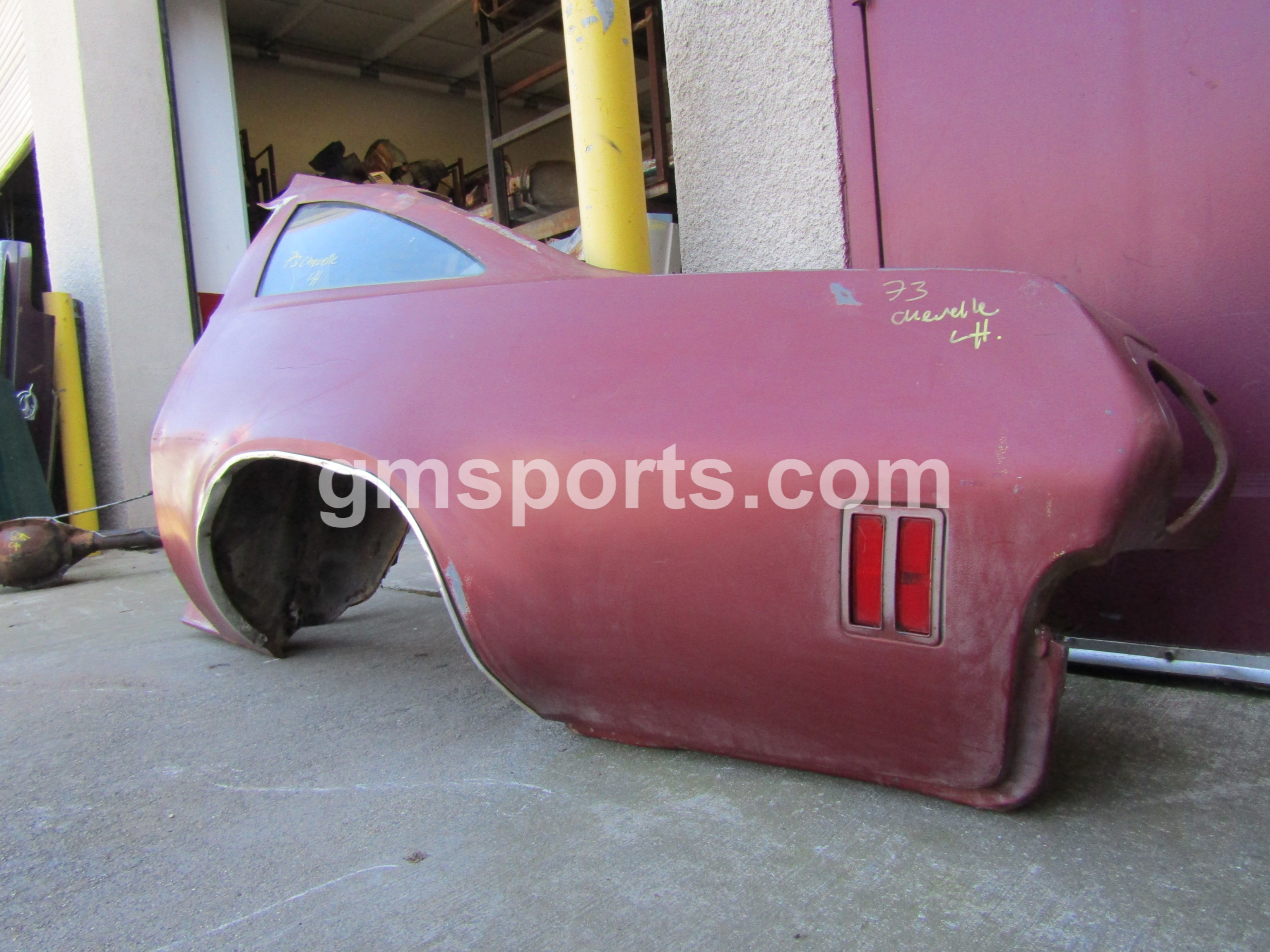 1973, Chevrolet, Chevelle, Left, Quarter, Panel,