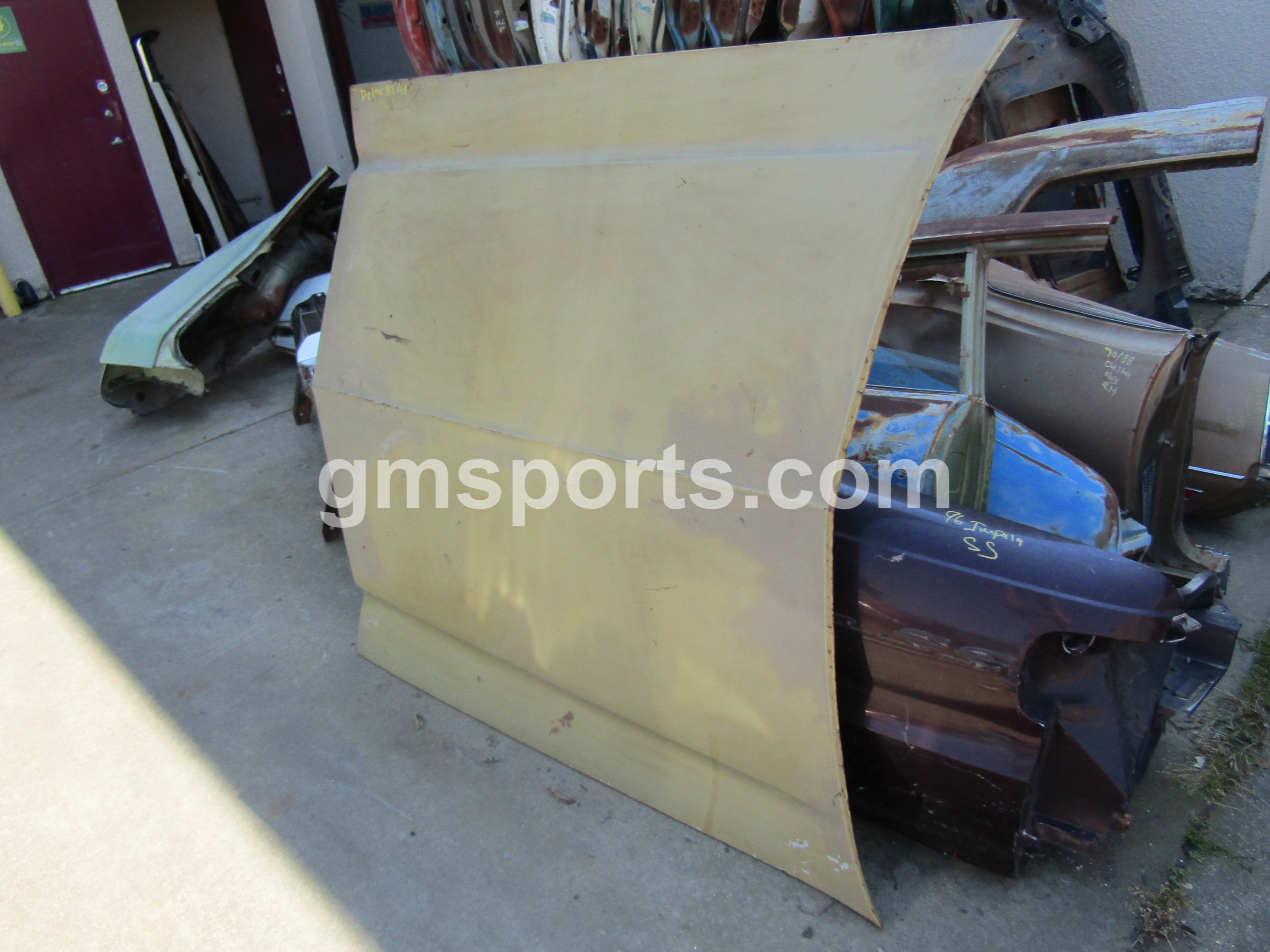1971, 1972, Oldsmobile, 88, 98, Hood,