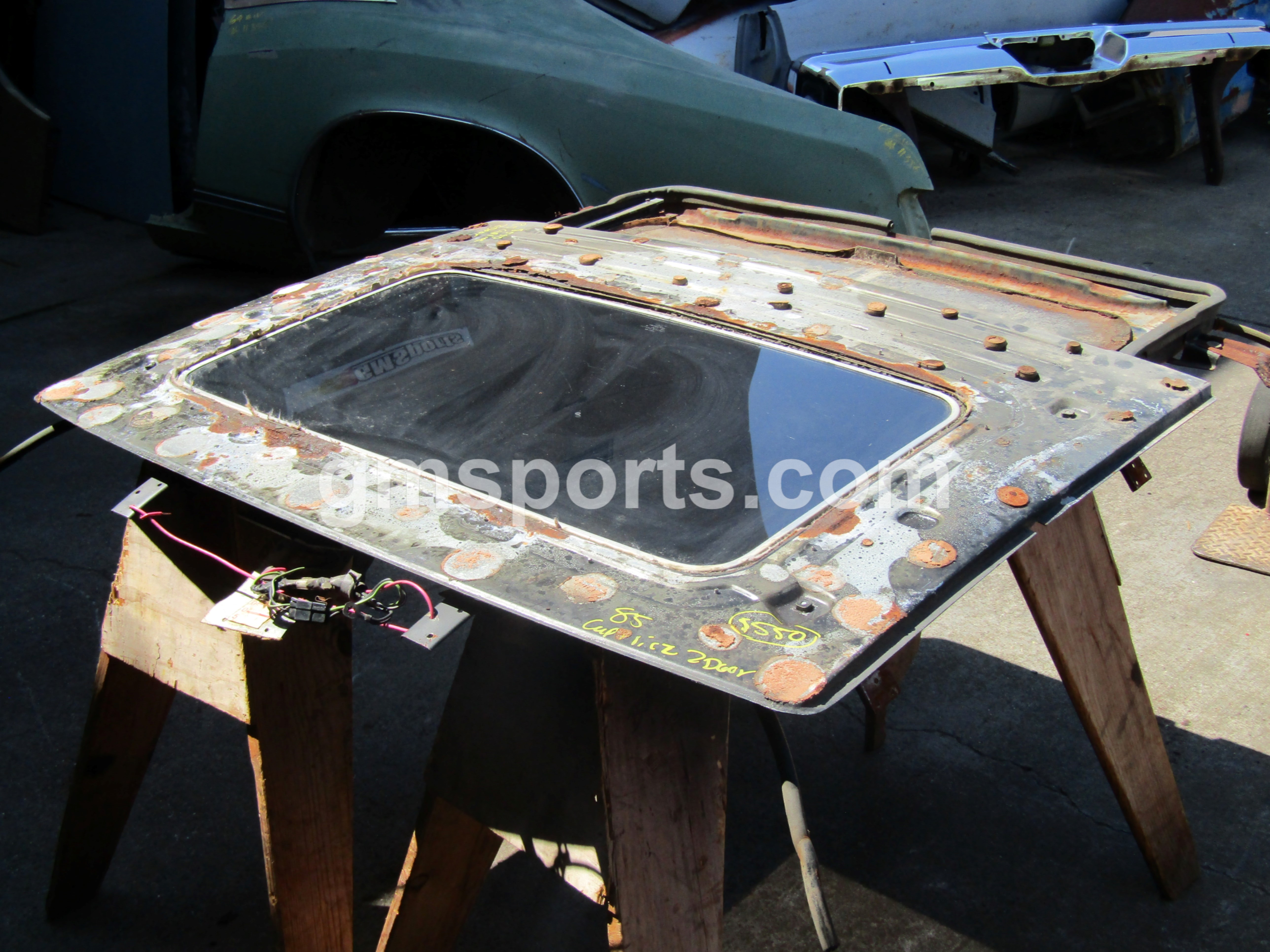 1980,1981,1982,1983,1984,1985,1986,1987, Chevrolet, Caprice, 2, Door, Sun, Roof,Assembly, Complete, Change, Over,