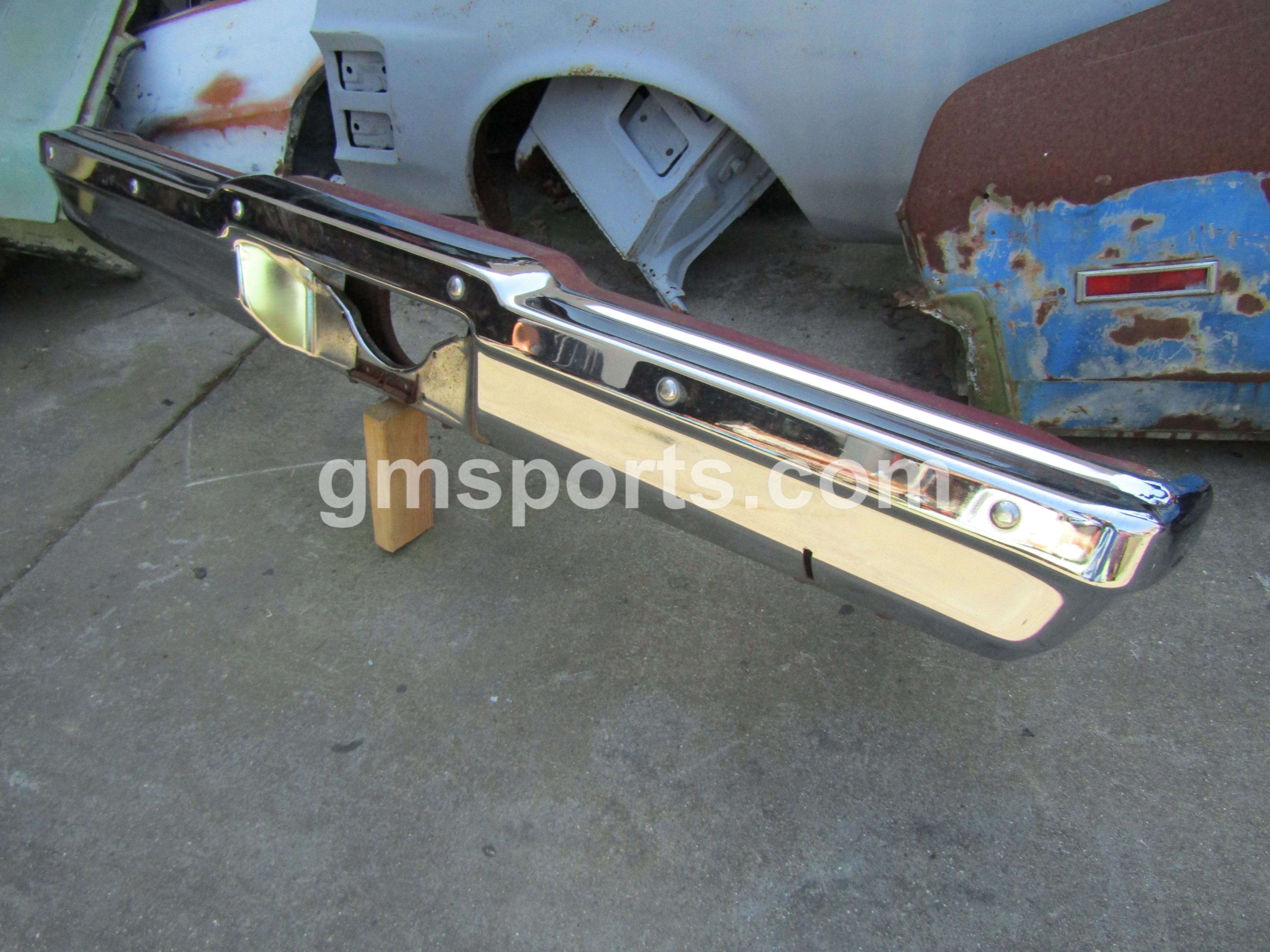 1973, Chevrolet, Chevelle, Rear, Bumper,