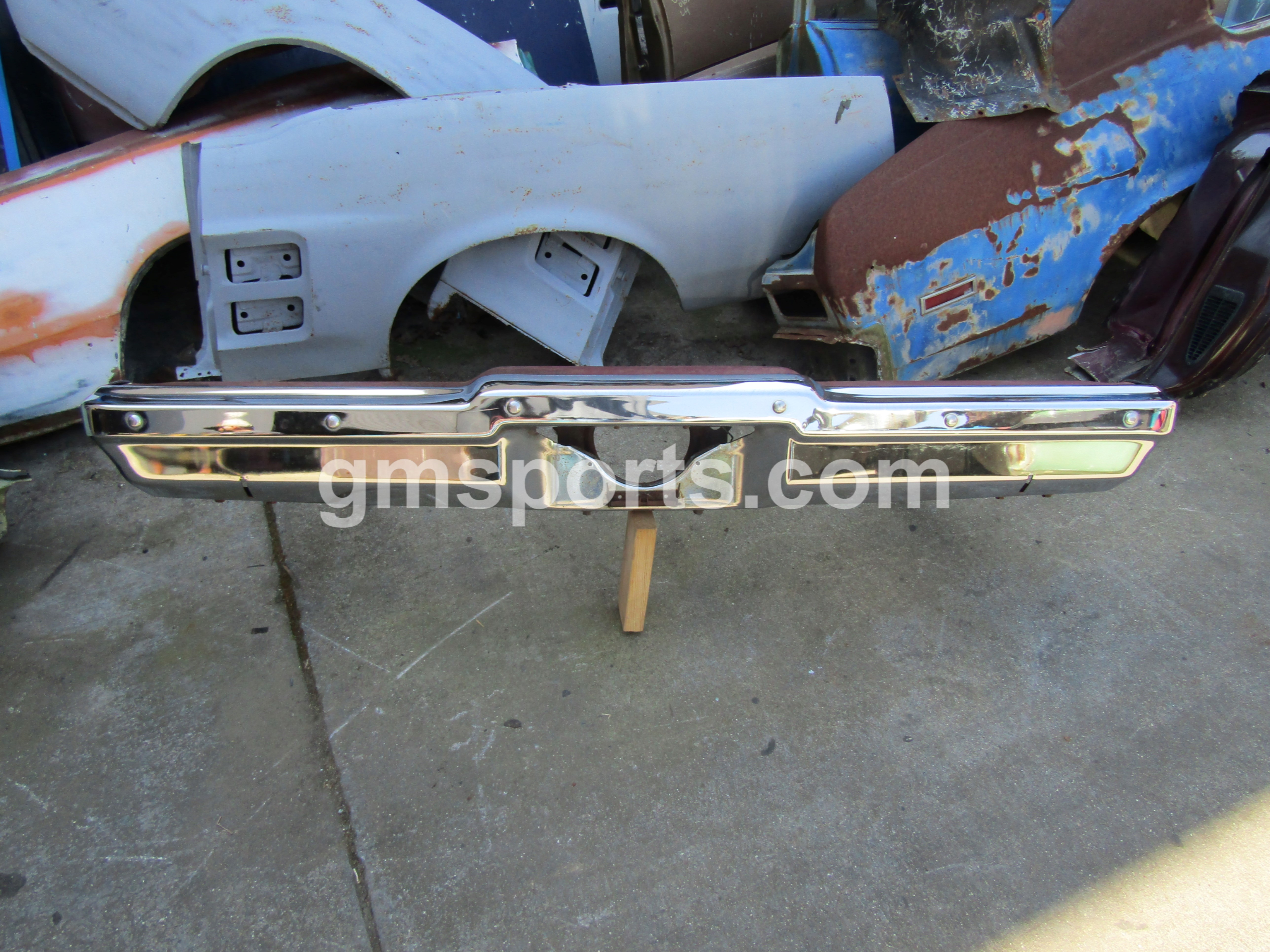 1973, Chevrolet, Chevelle, Rear, Bumper,