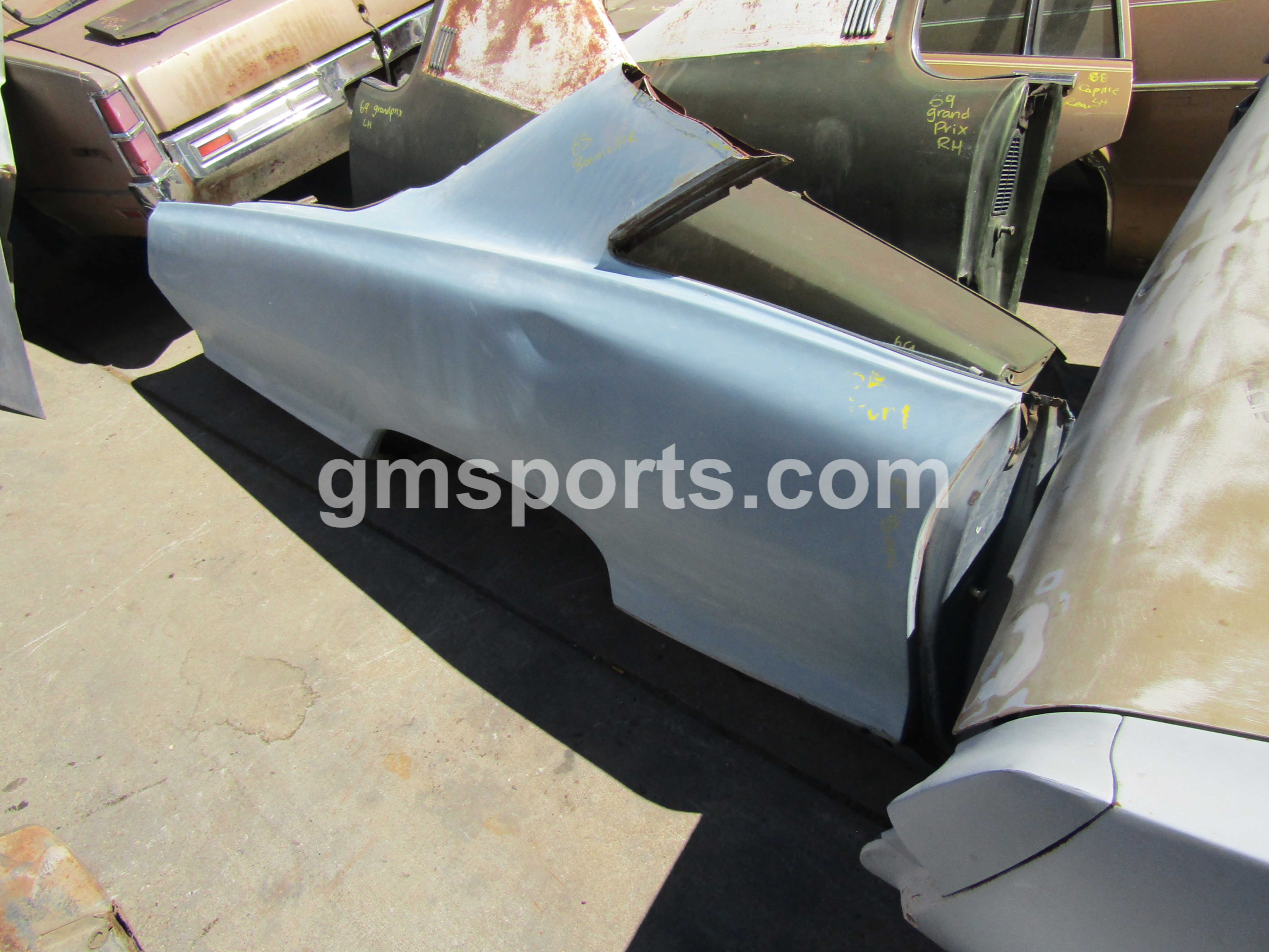 1965, Pontiac, Bonneville, Left,  Right, Quarter, Panel,