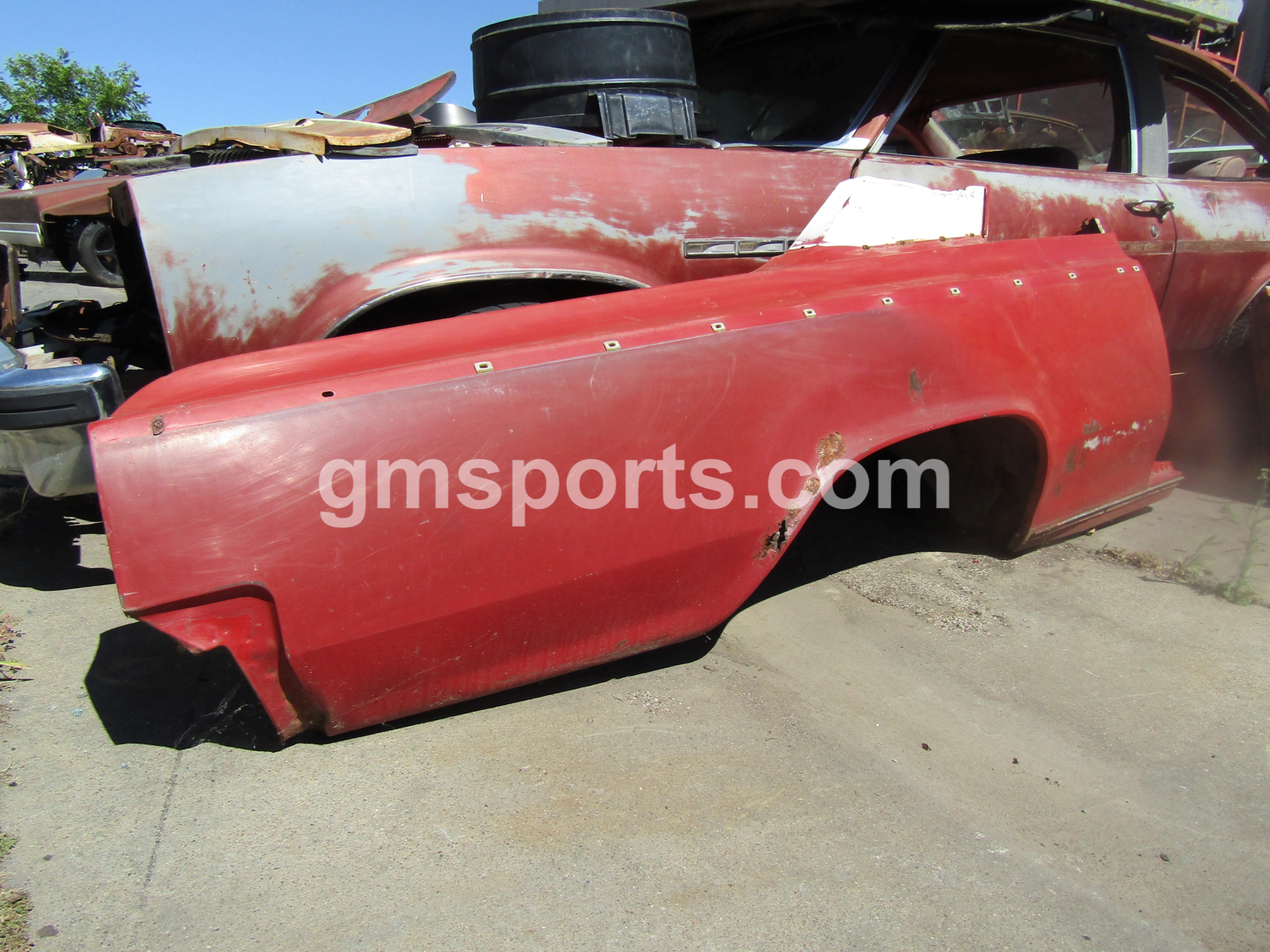 1965, Oldsmobile, Cutlass, 2, Door, Sedan, Right, Quarter, Panel,