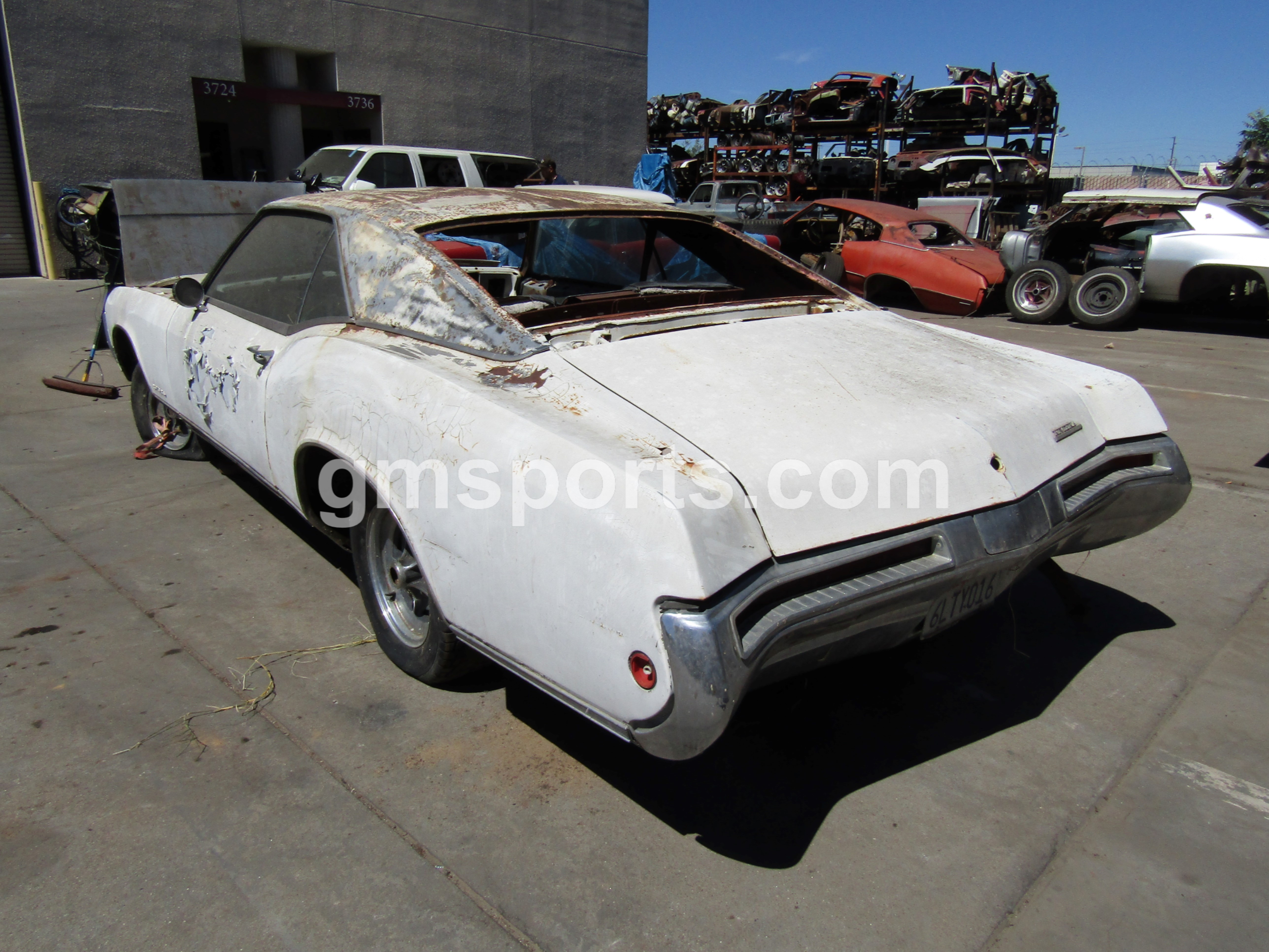 1968, 1969, Buick, Rivera,door,left,right,fender,quarter,roof,glass,frame,front,rear,bumper,suspnsion,moldings,