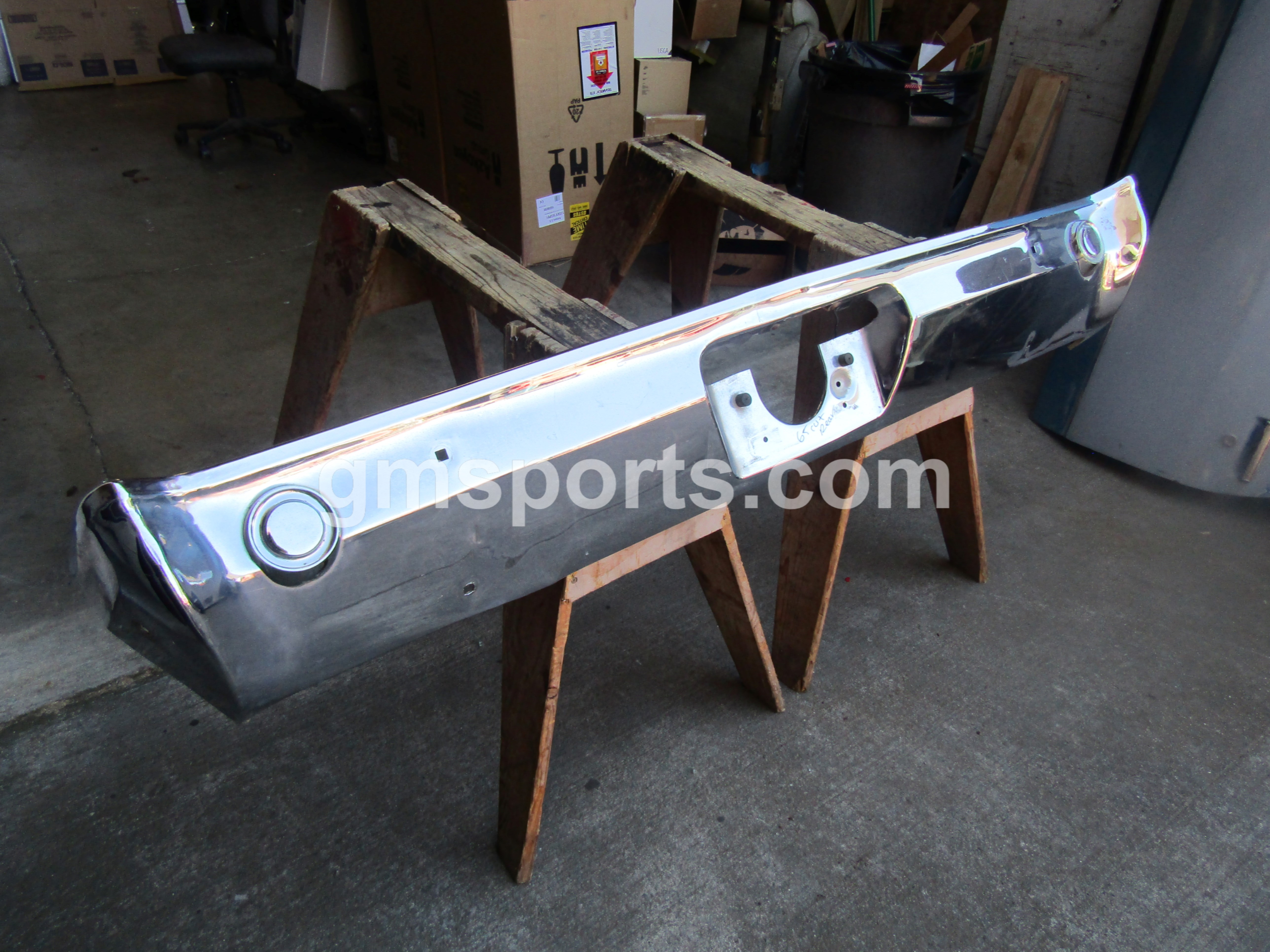 1965, Oldsmobile, Cutlass, Rear, Bumper,