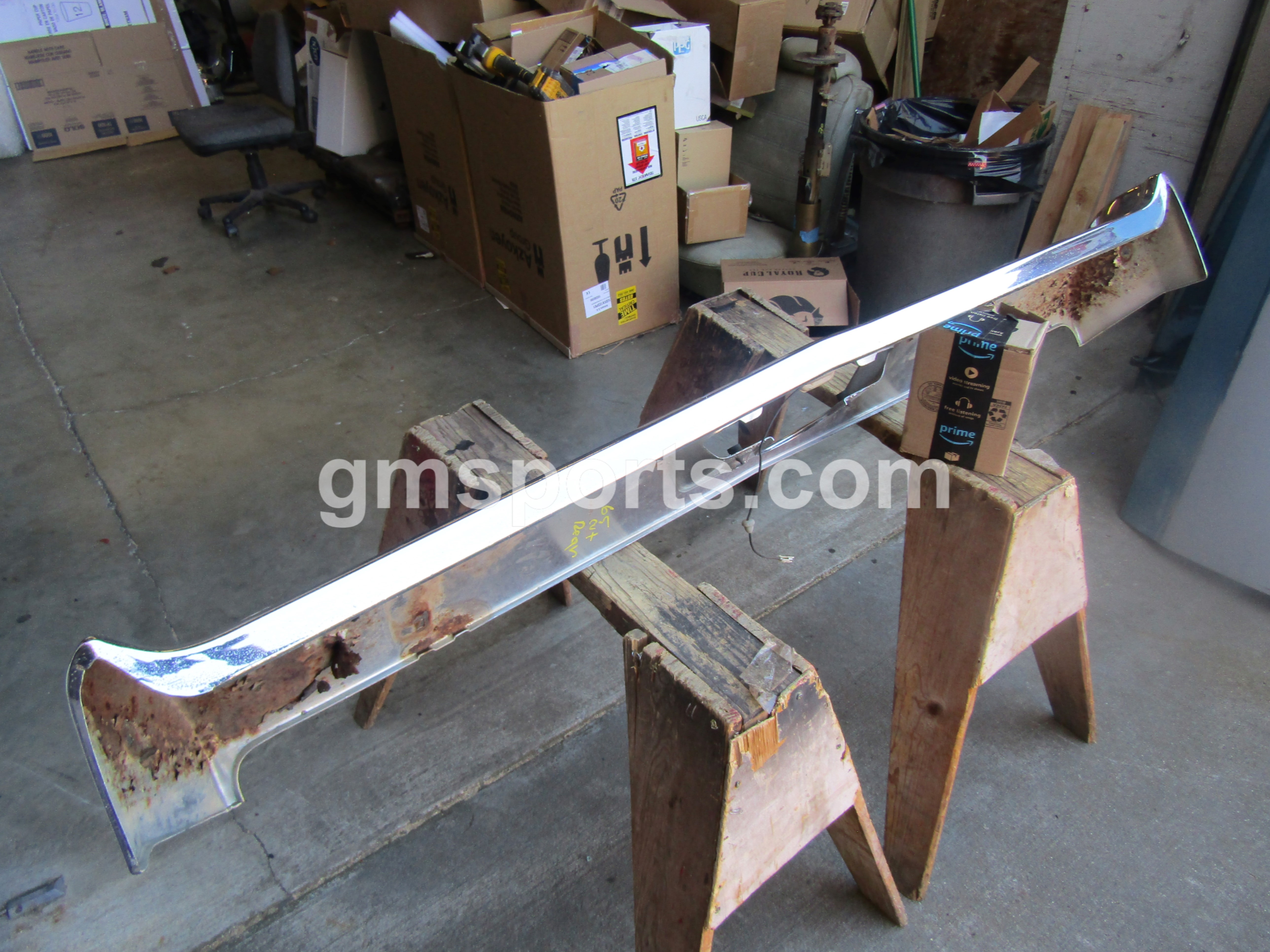 1965, Oldsmobile, Cutlass, Rear, Bumper,