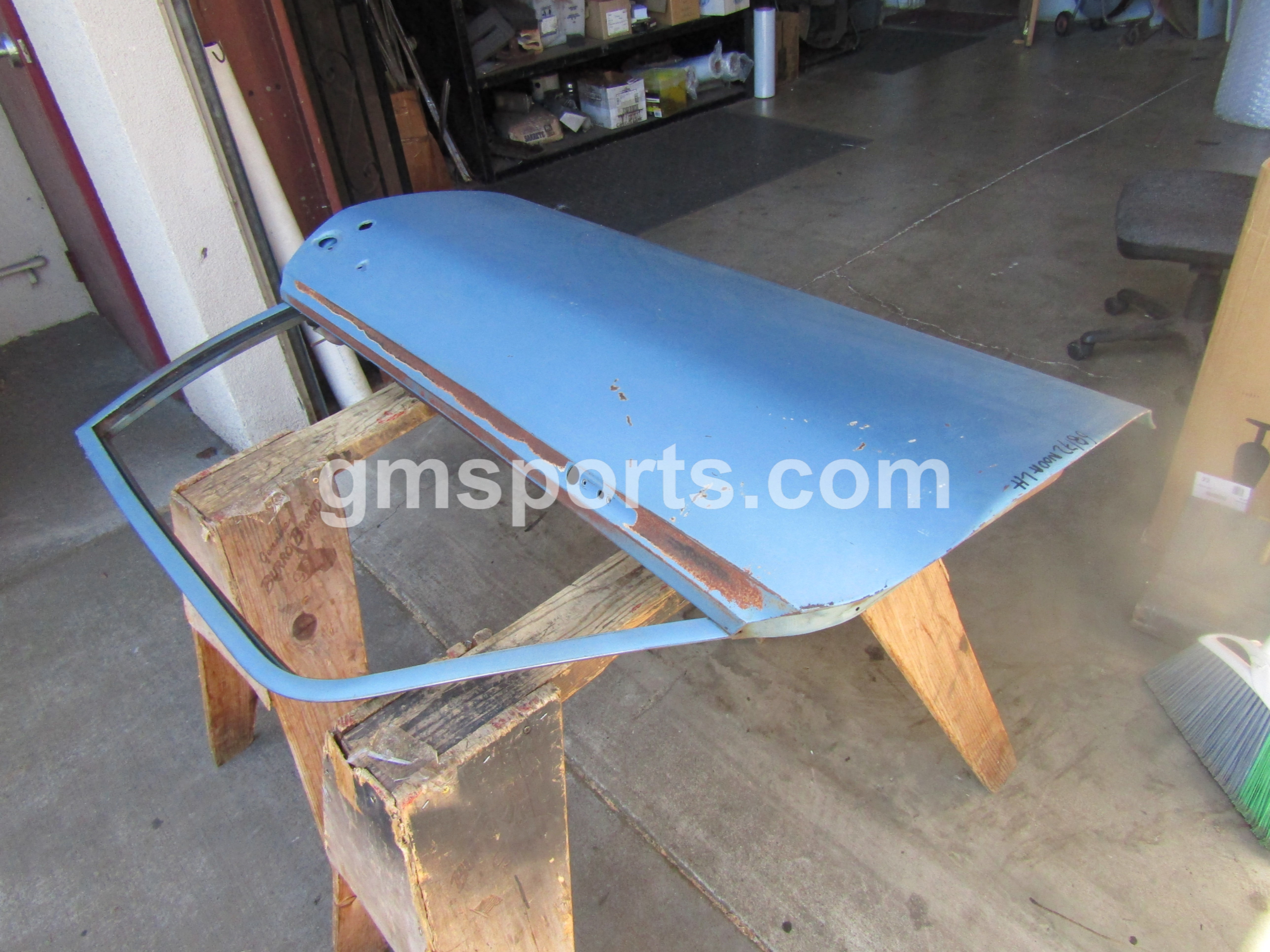 1968,1969,1970,1971,1972, Chevrolet, Nova, left, door, with, bolt, on, door, hinges,
