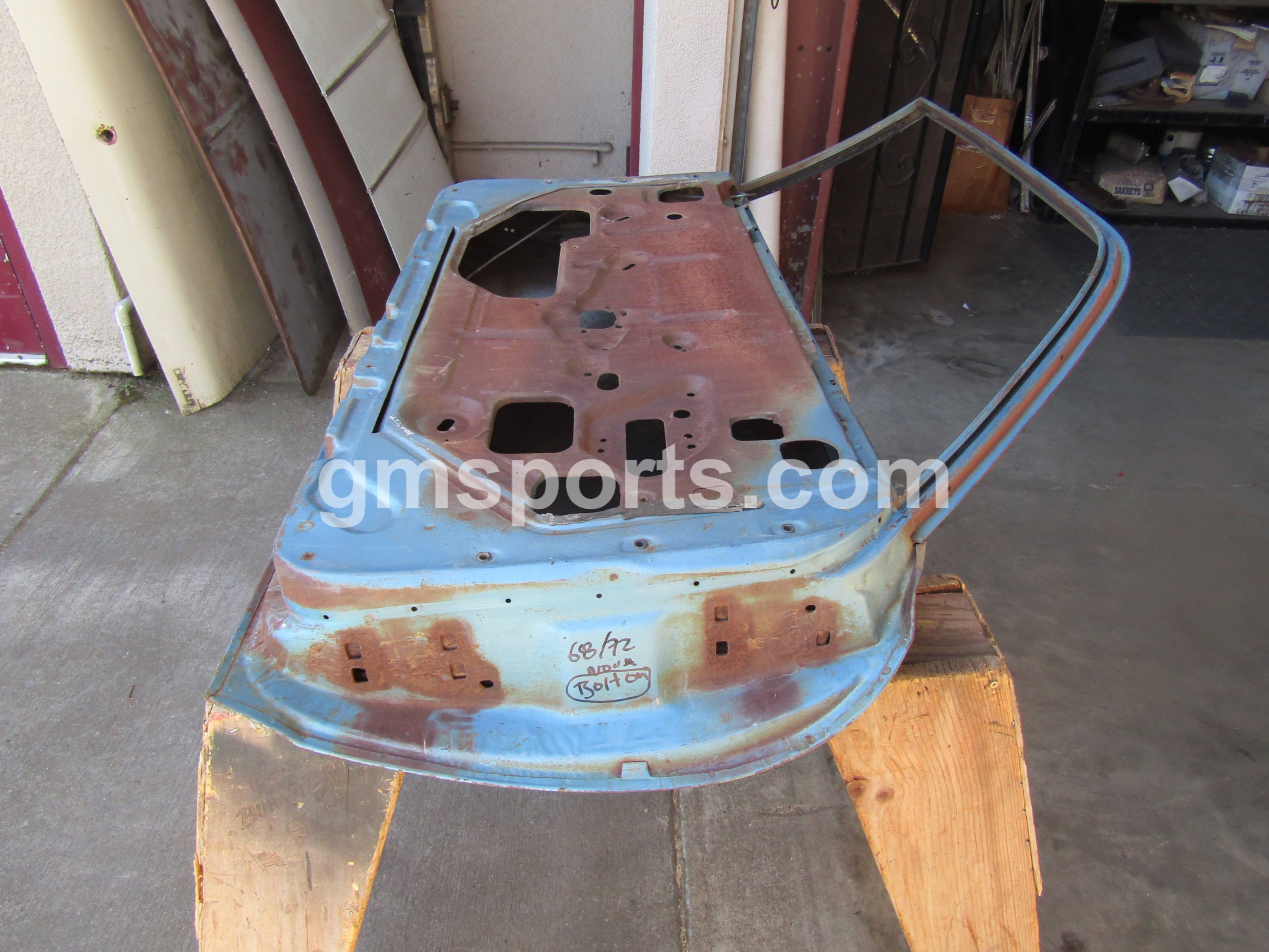 1968,1969,1970,1971,1972, Chevrolet, Nova, left, door, with, bolt, on, door, hinges,