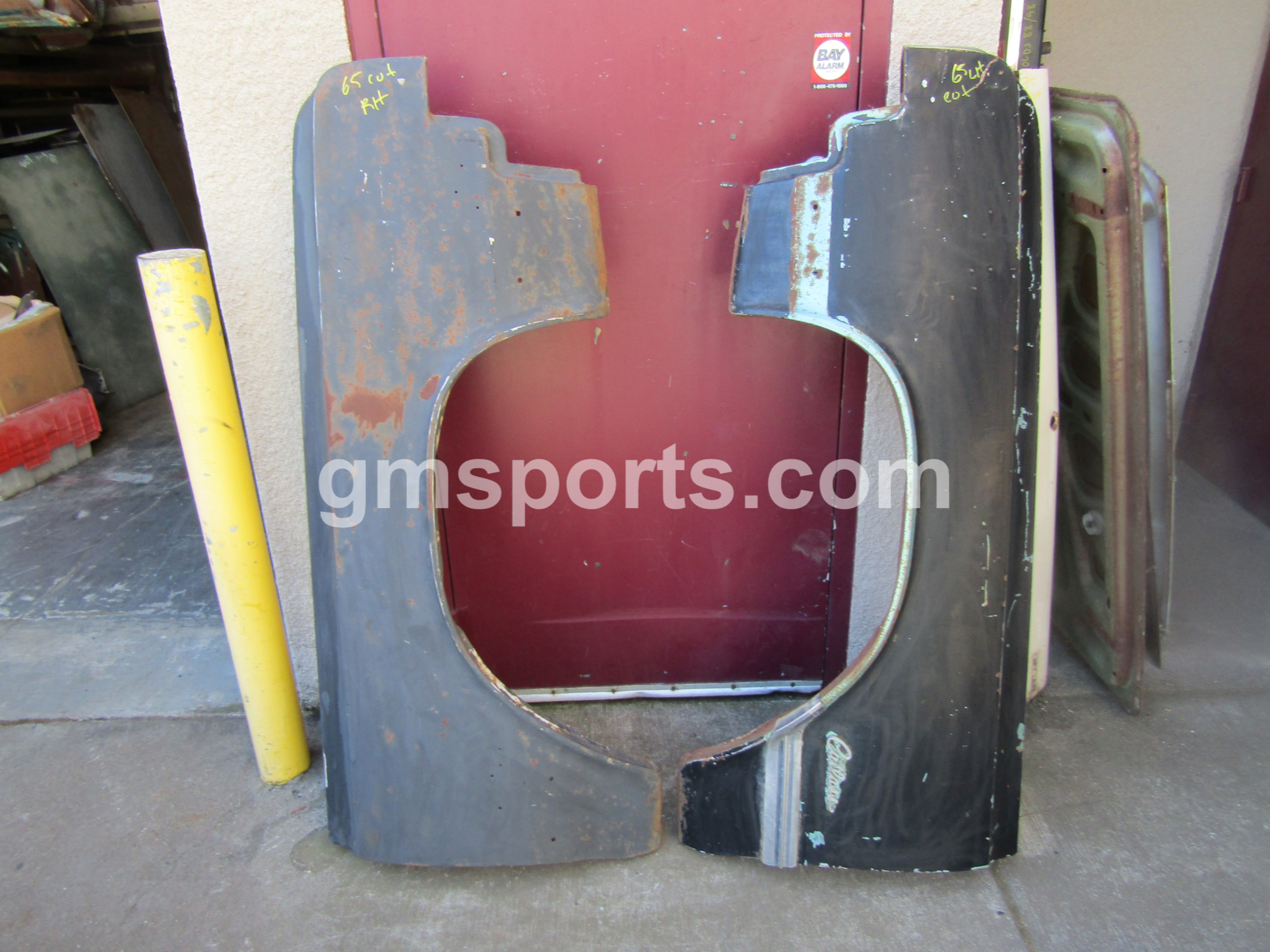 1965, Oldsmobile, Cutlass, Left, and, Right, Fender,