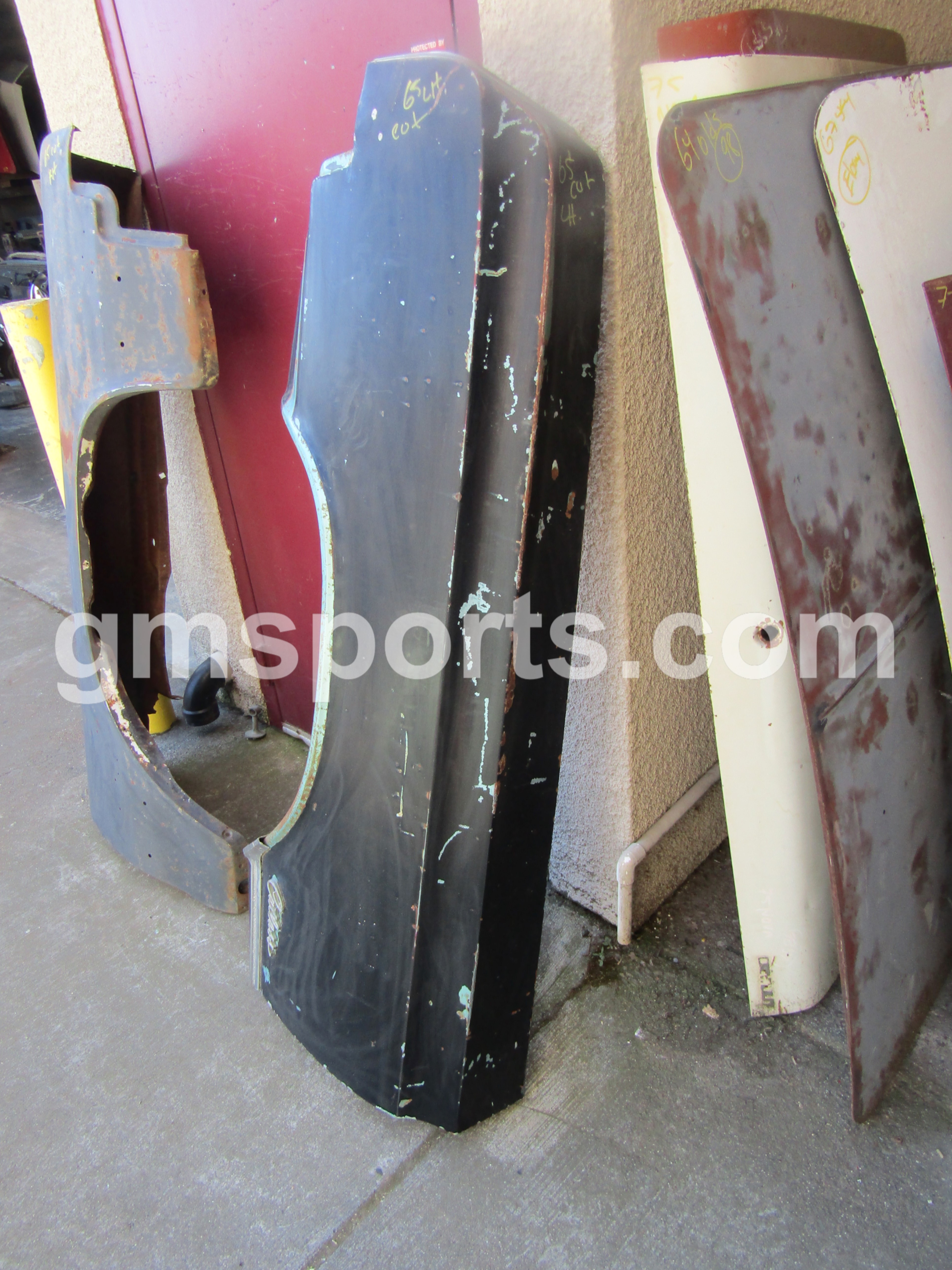 1965, Oldsmobile, Cutlass, Left, and, Right, Fender,