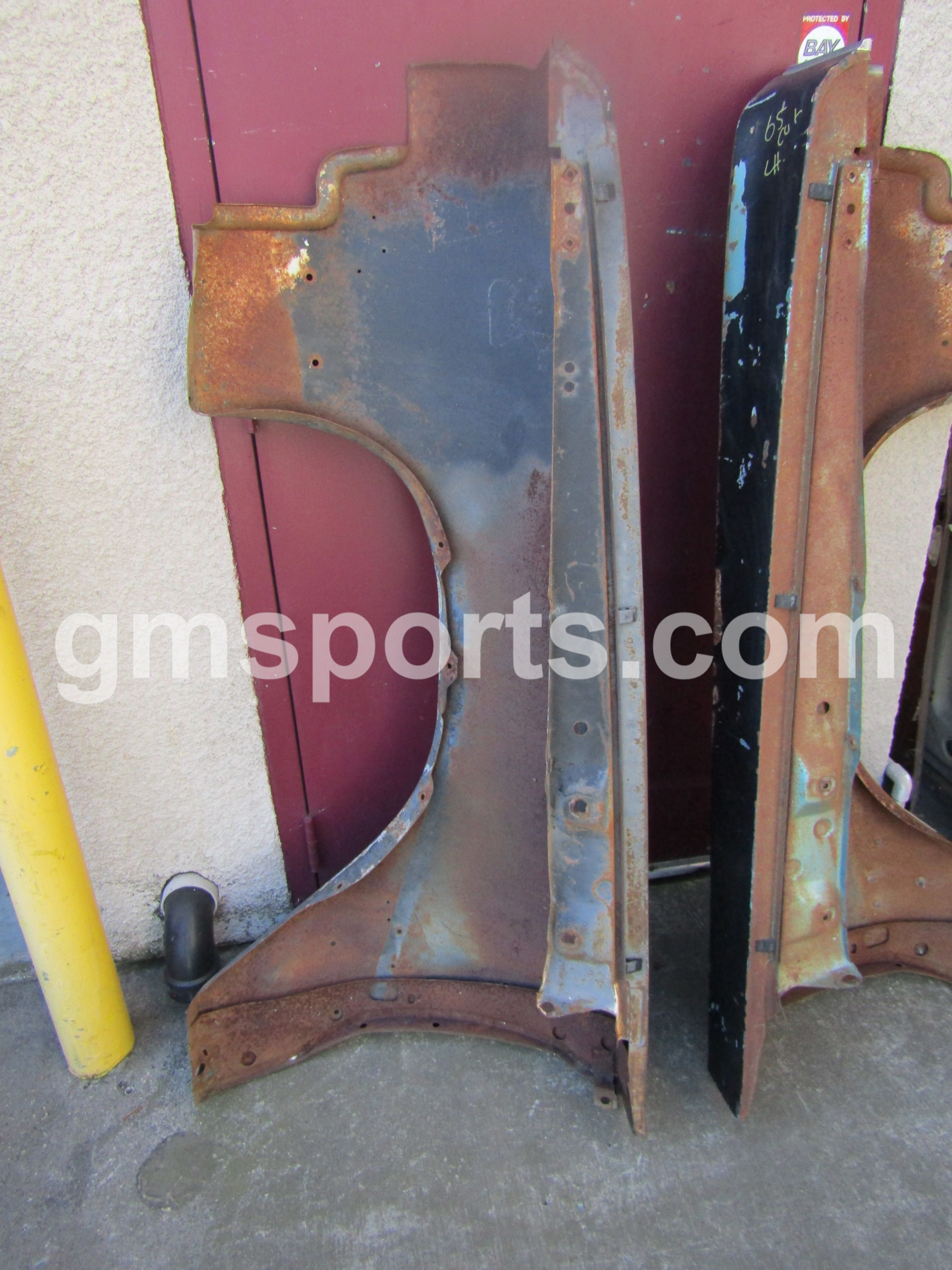 1965, Oldsmobile, Cutlass, Left, and, Right, Fender,