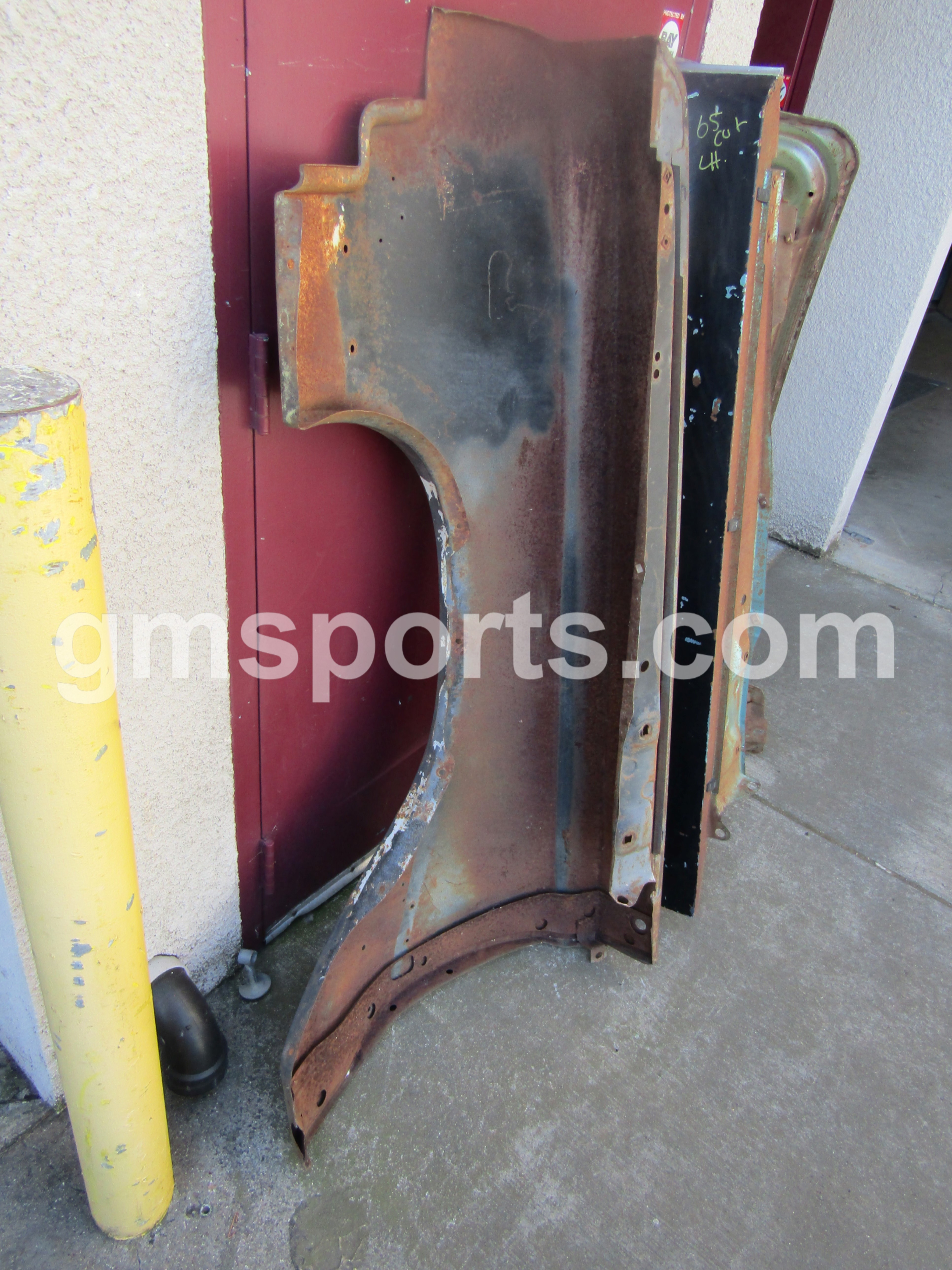 1965, Oldsmobile, Cutlass, Left, and, Right, Fender,