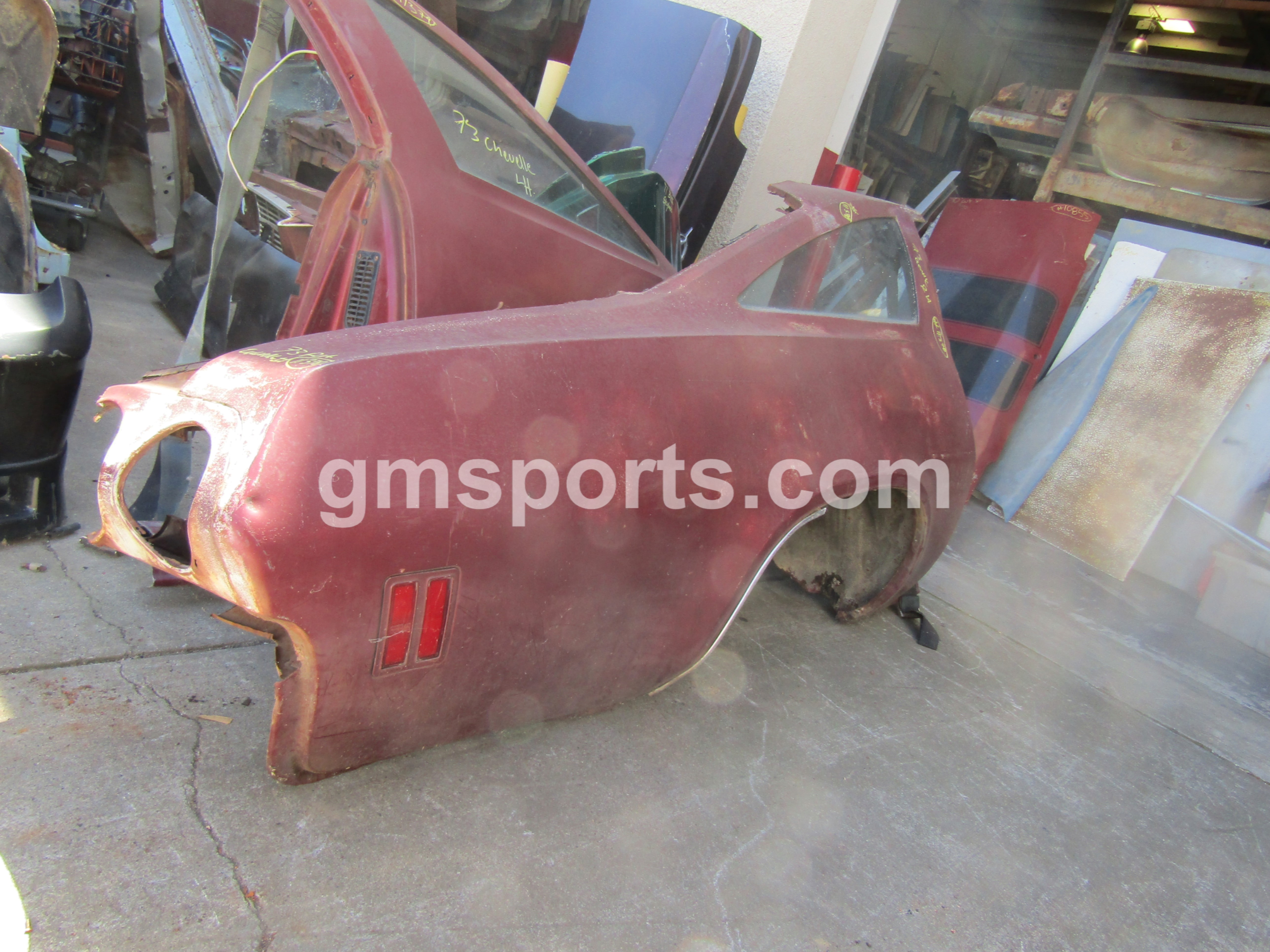 1973, Chevrolet, Chevelle,  quarter, Panel