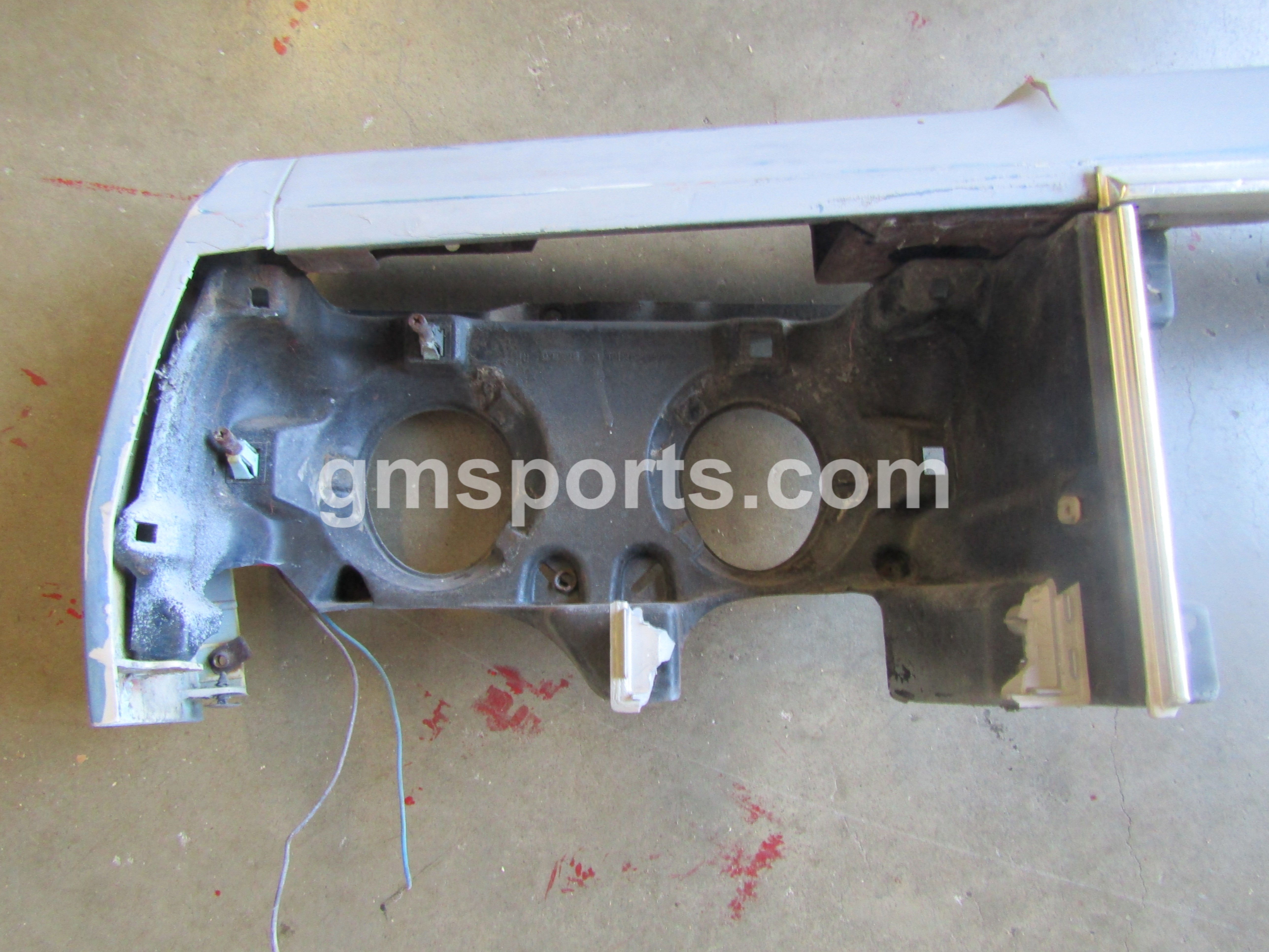 1977 1978 Chevrolet Impala Header Panel with Fender Extensions